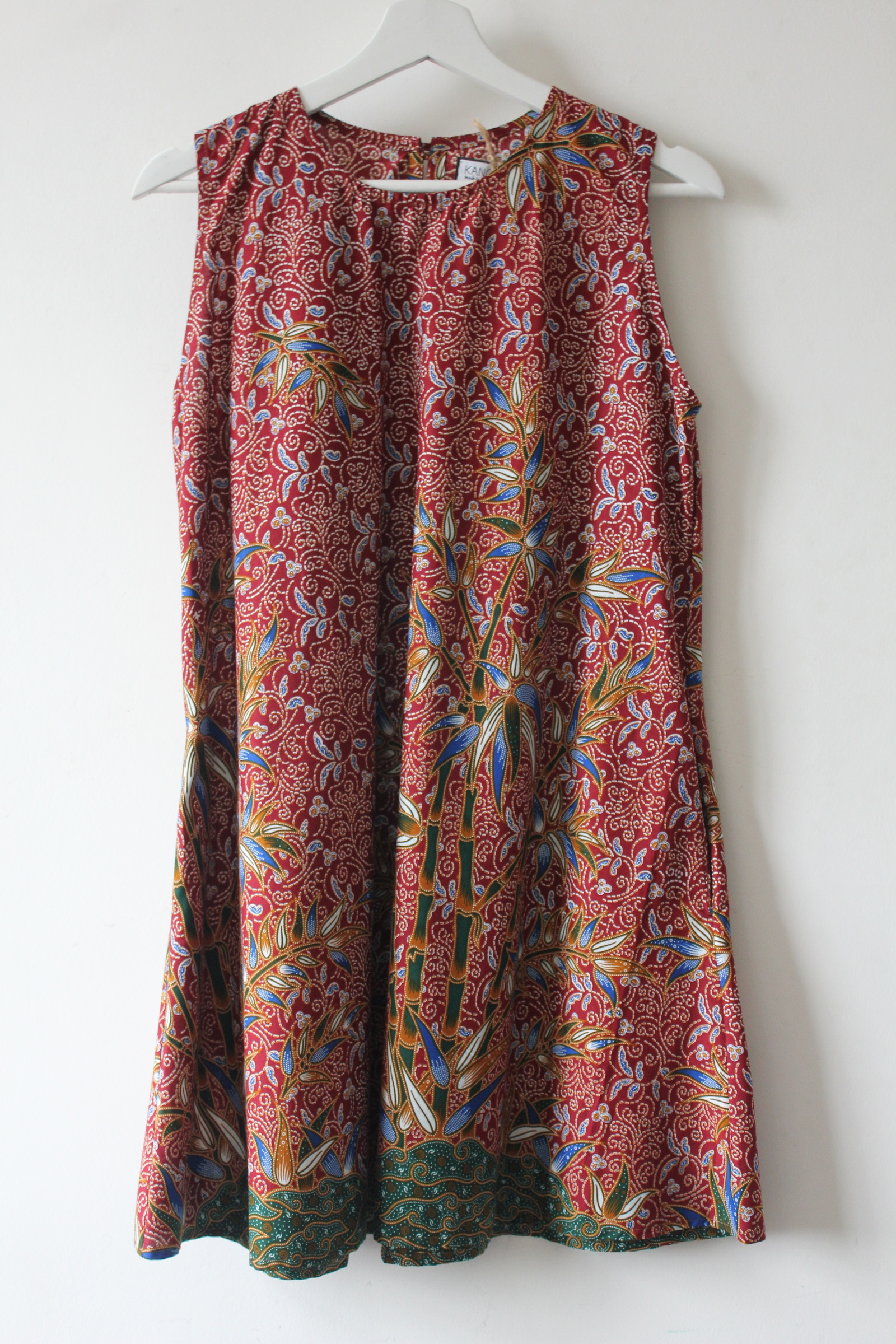Batik Shift Dress (M) - Berlin