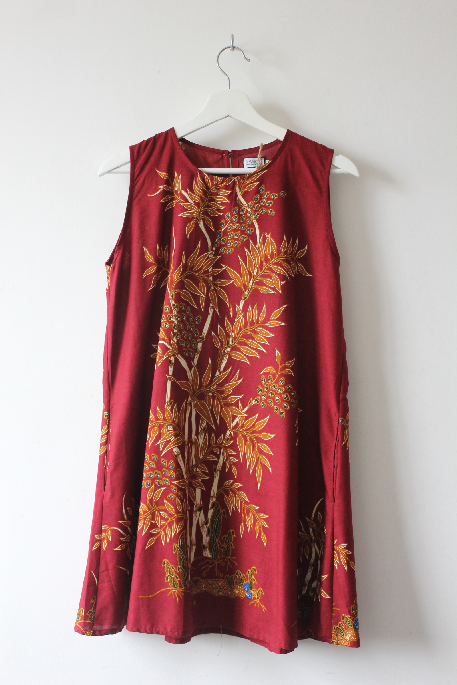 Batik Shift Dress (M) - Bambi