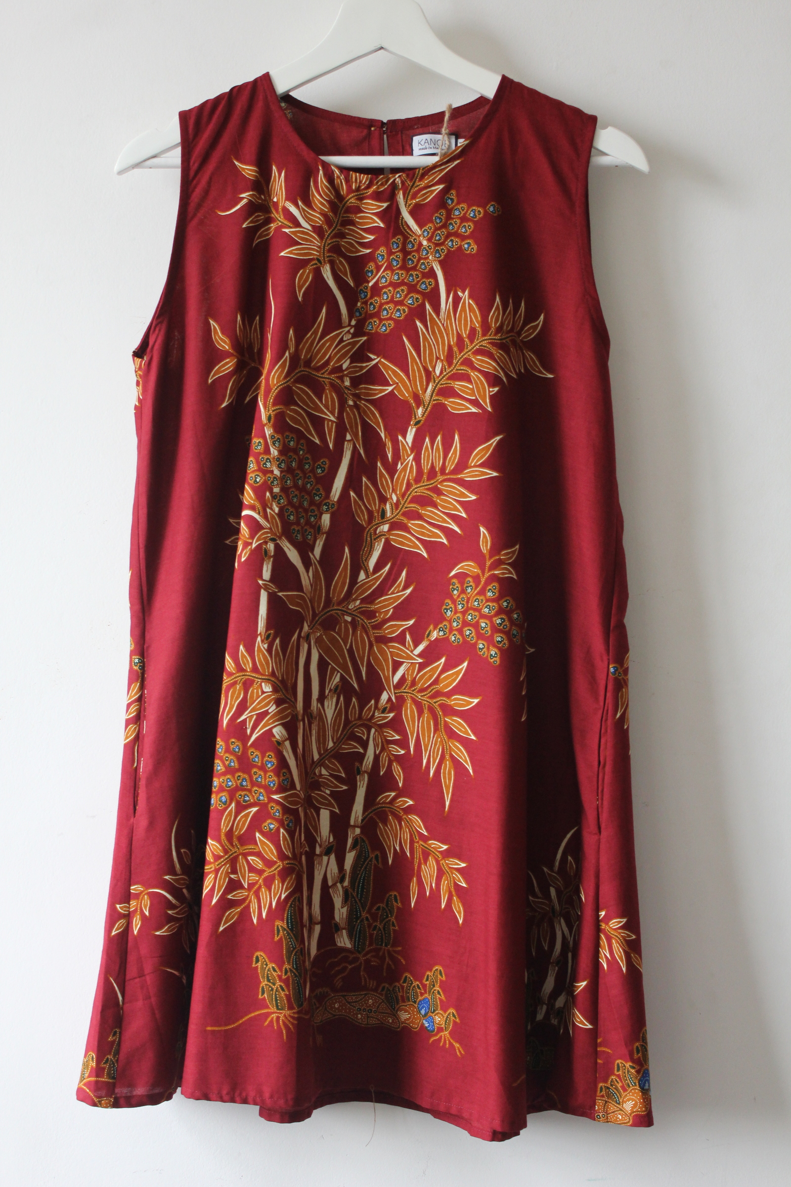 Batik Shift Dress (M) - Bambi