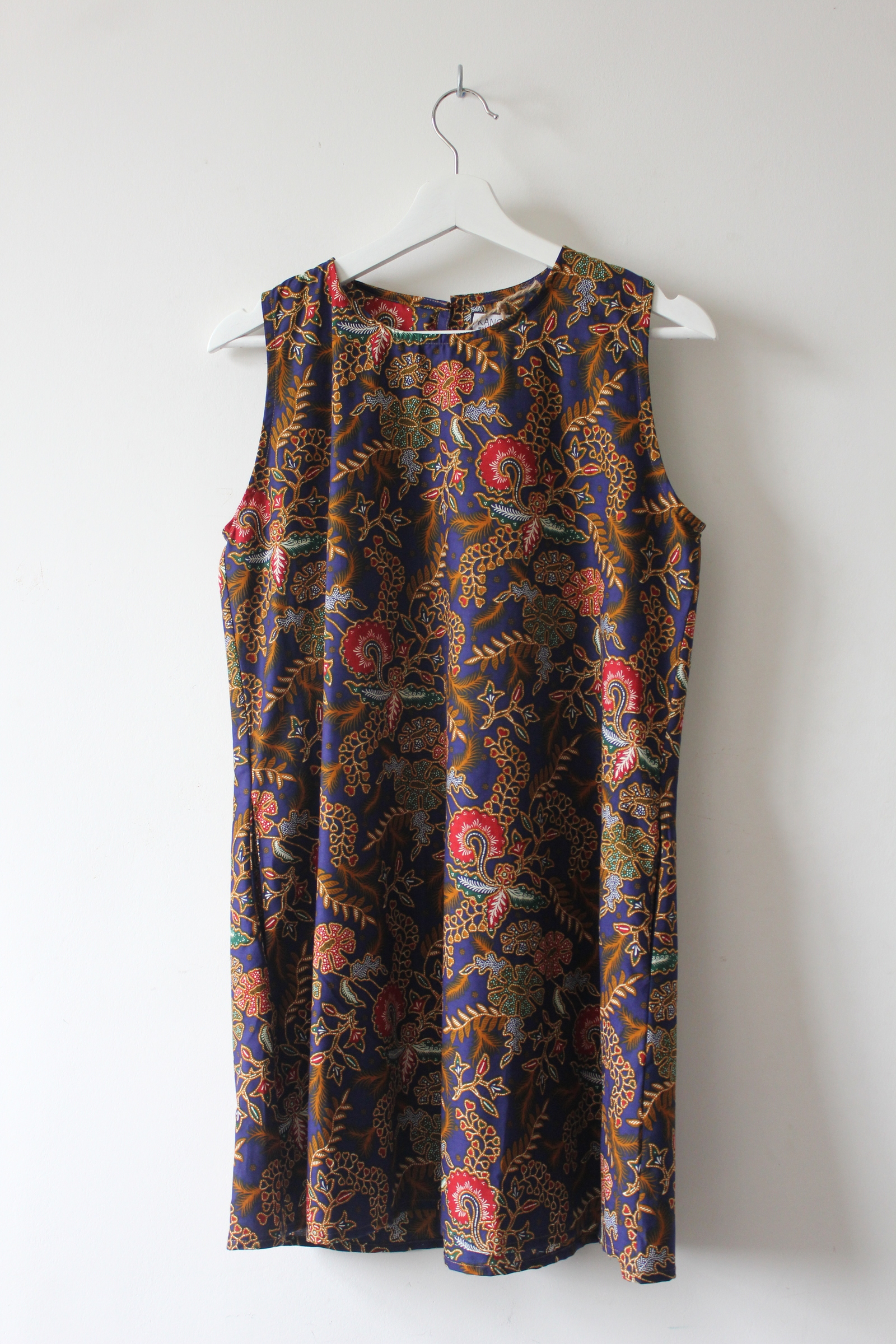 Batik Shift Dress (M) - Sia