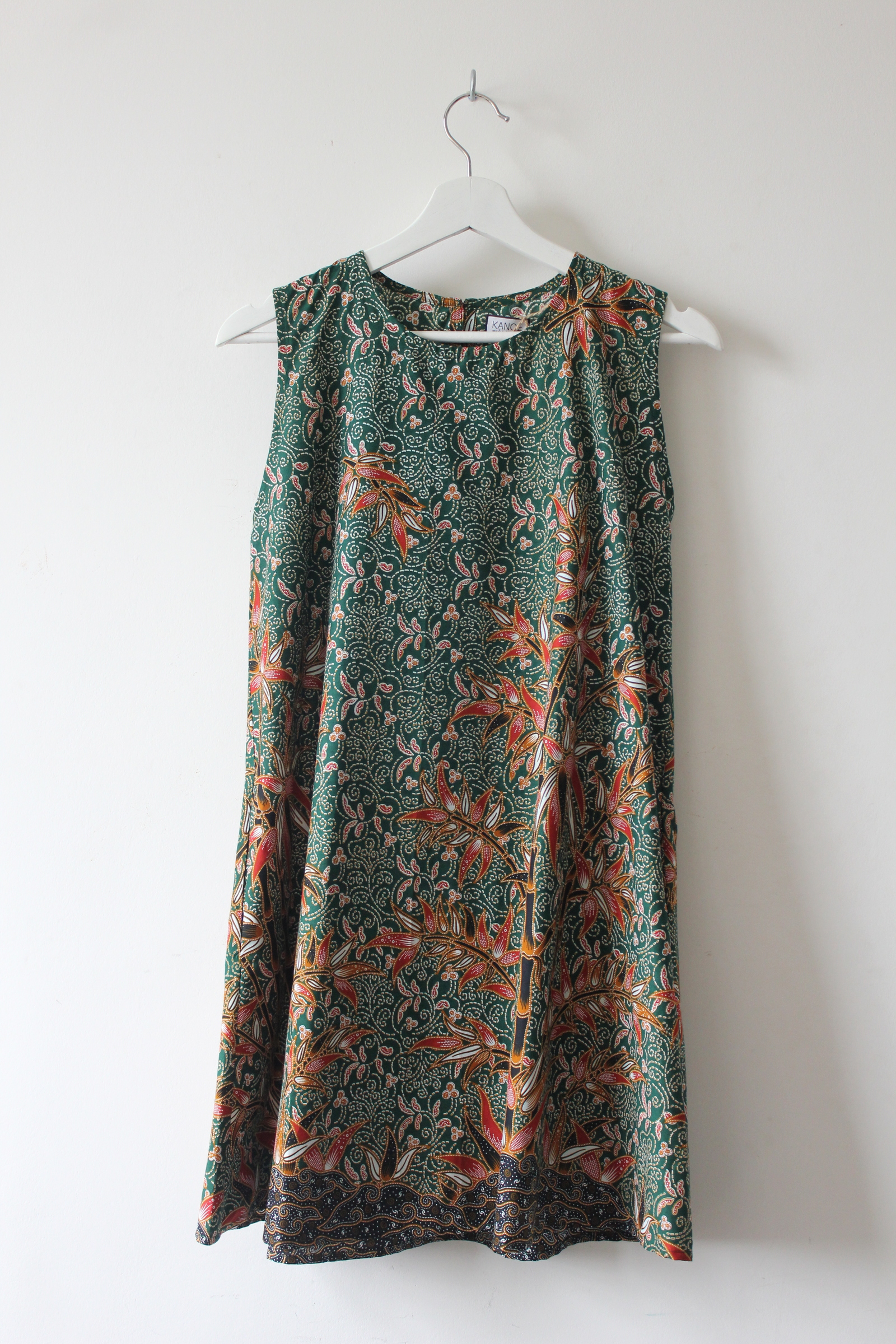 Batik Shift Dress (M) - Ginger