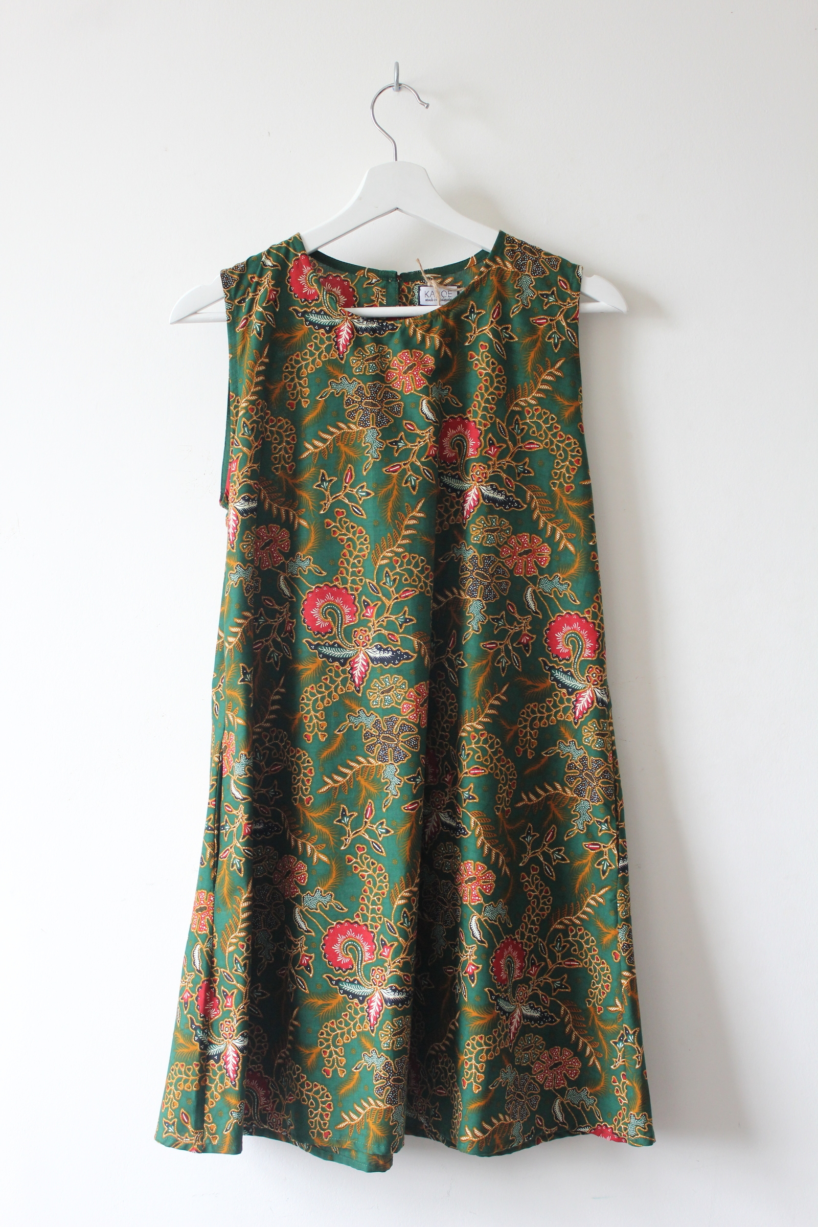 Batik Shift Dress (M) - Calm