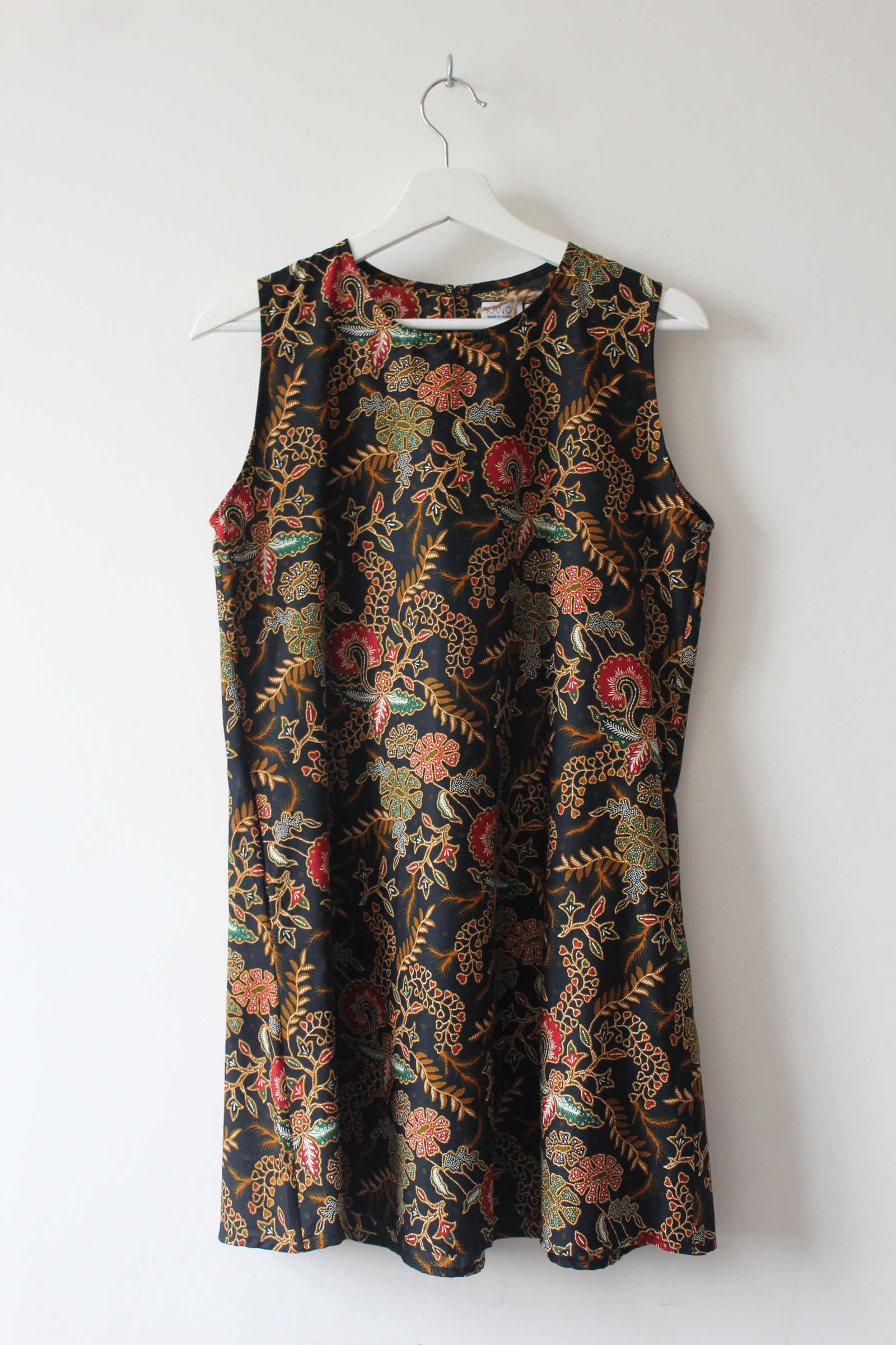 Batik Shift Dress (M) - Singer