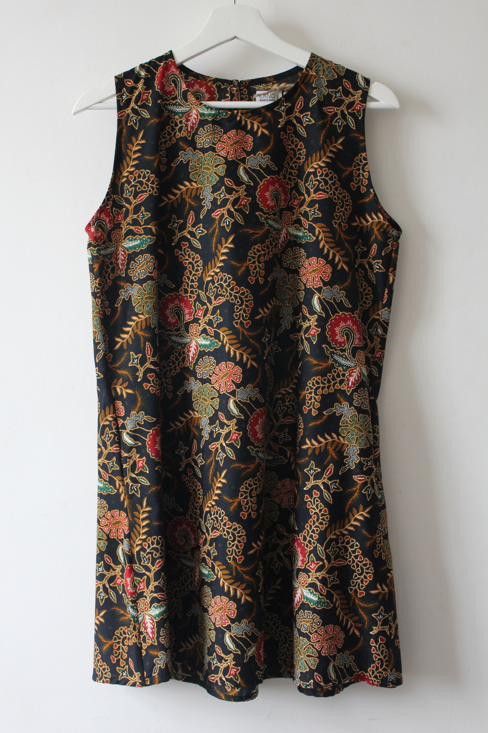 Batik Shift Dress (M) - Singer