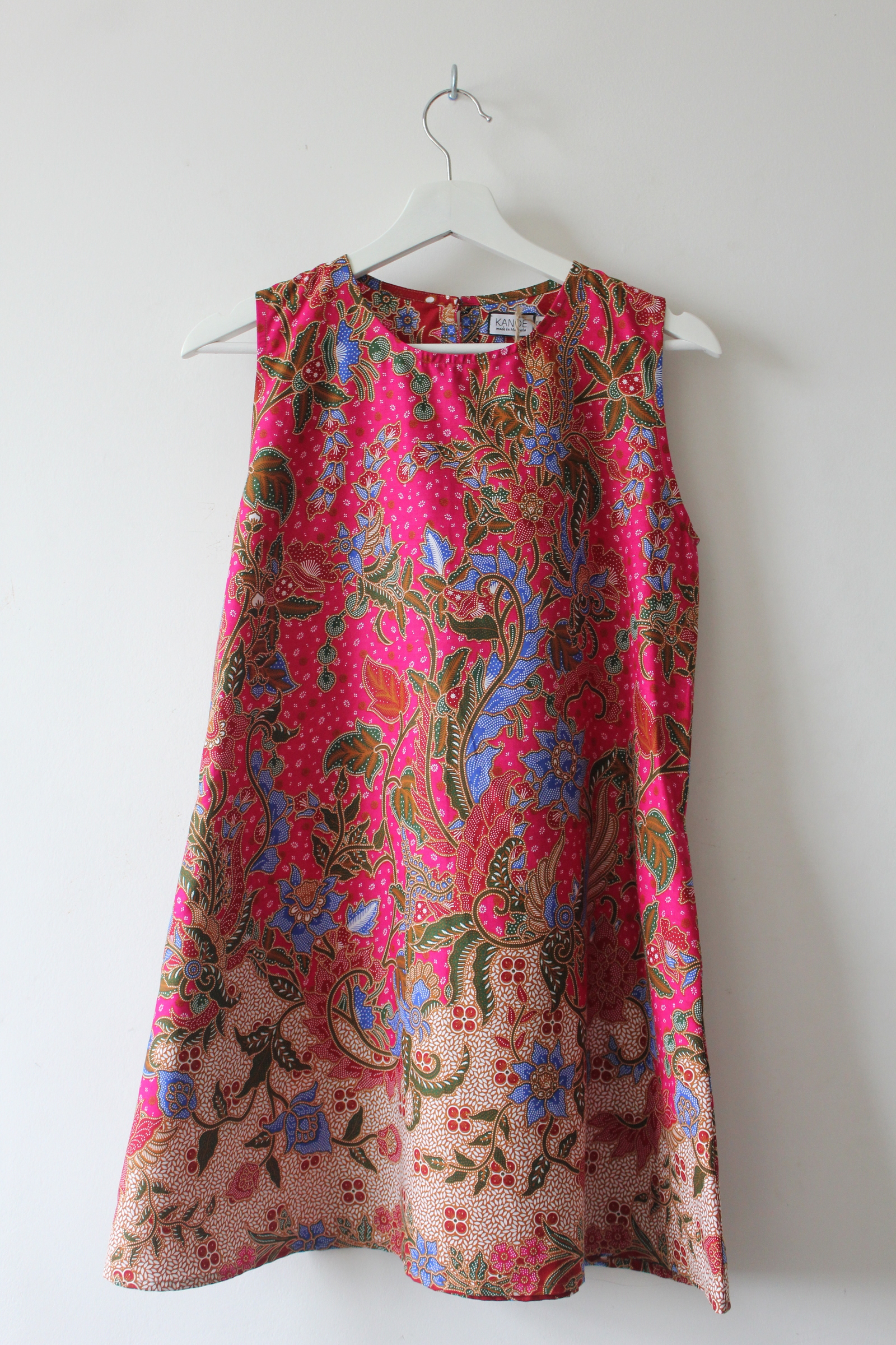 Batik Shift Dress (S) - Laila