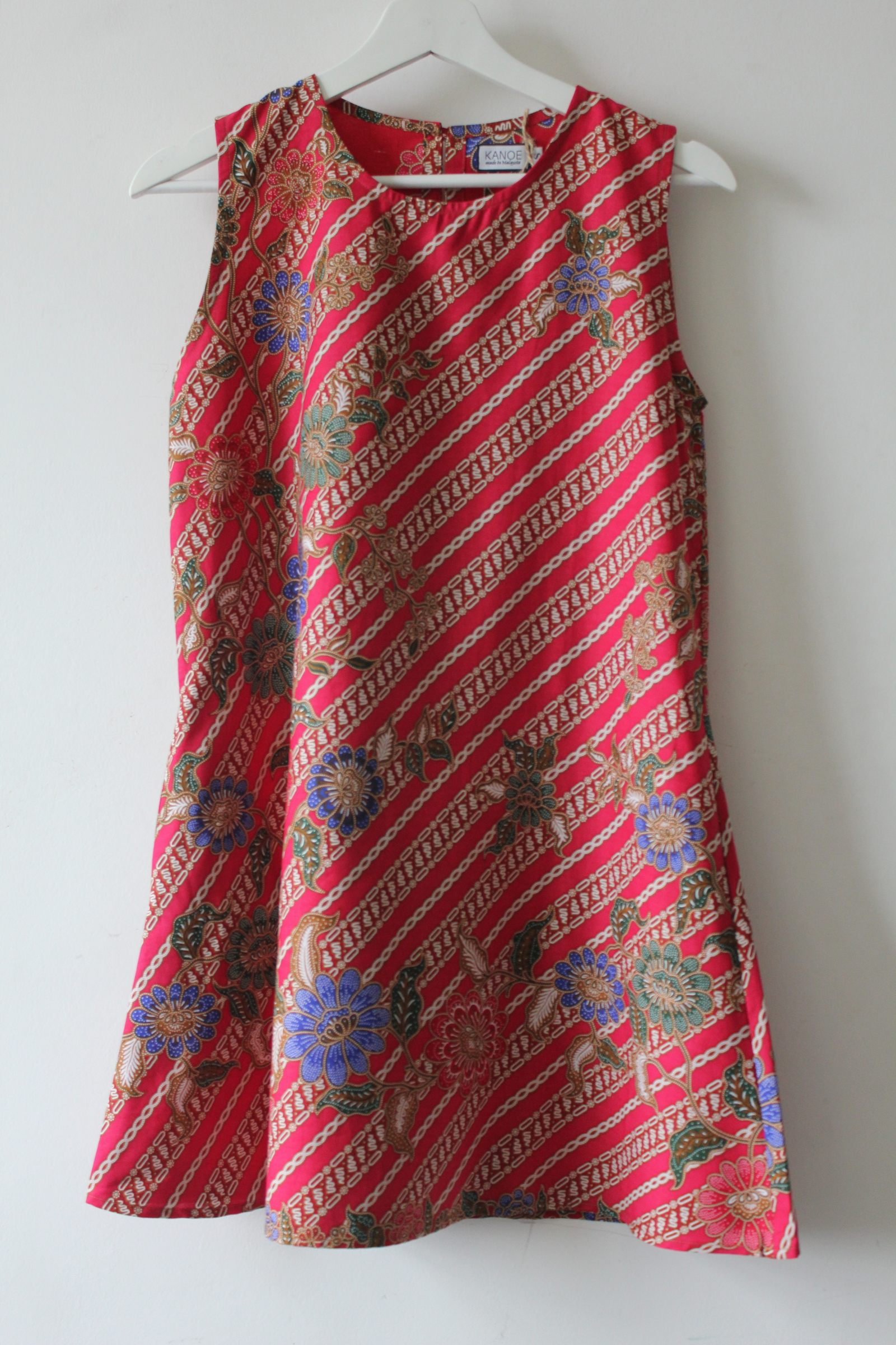 Batik Shift Dress (S) - Jenny