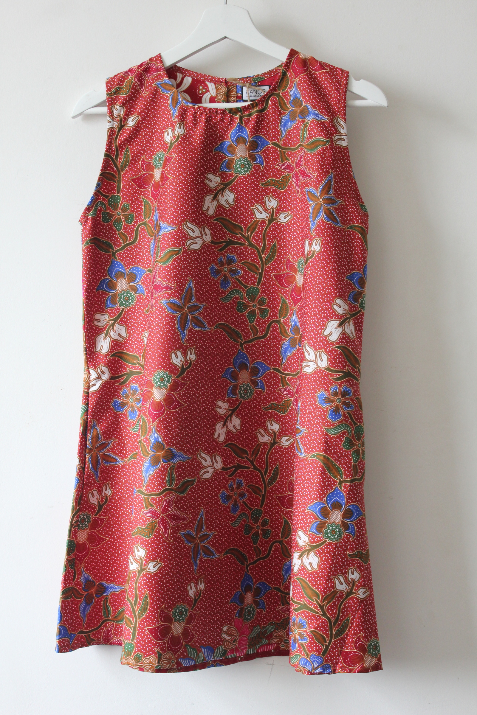 Batik Shift Dress (S) - Sarah