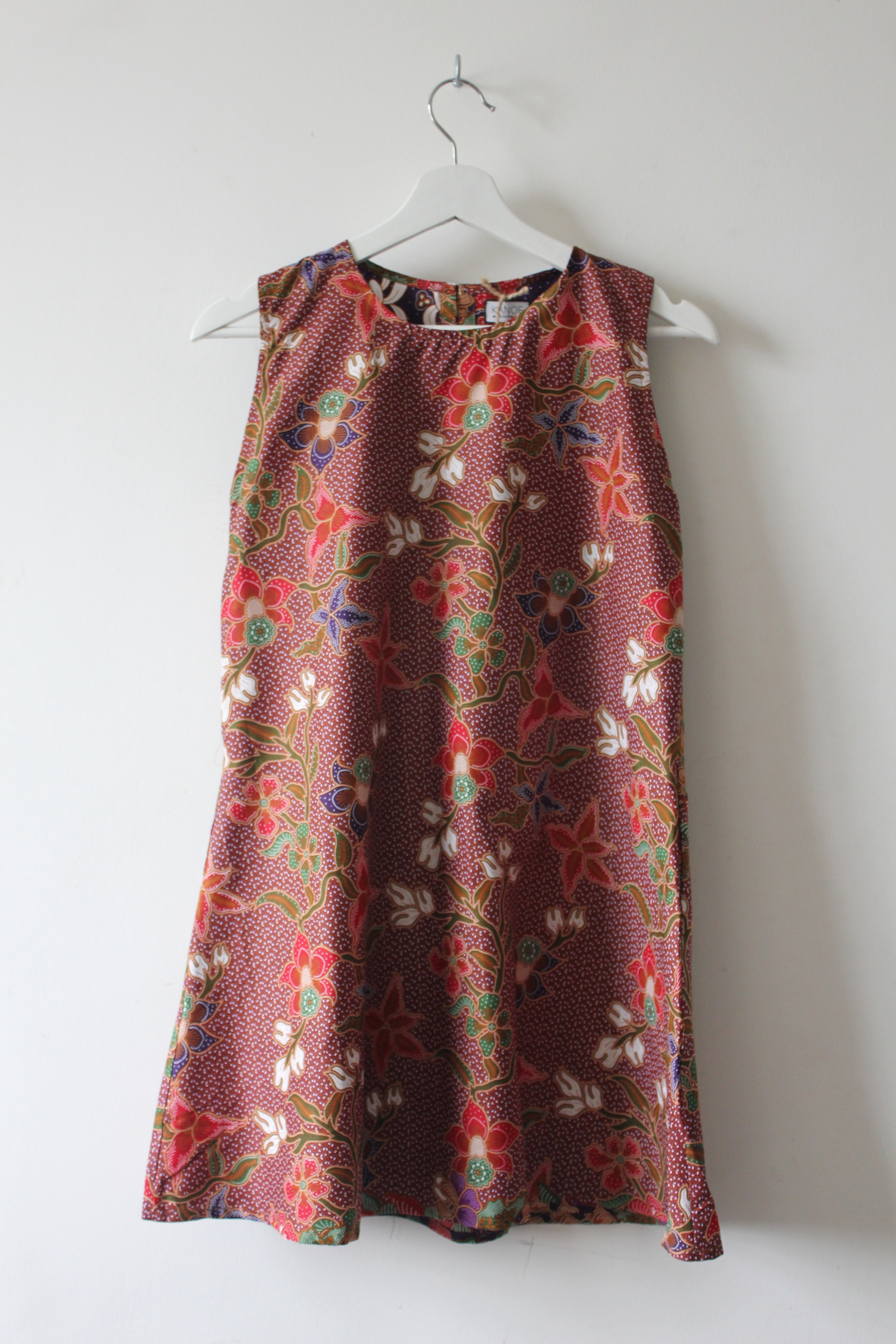 Batik Shift Dress (S) - Suzie