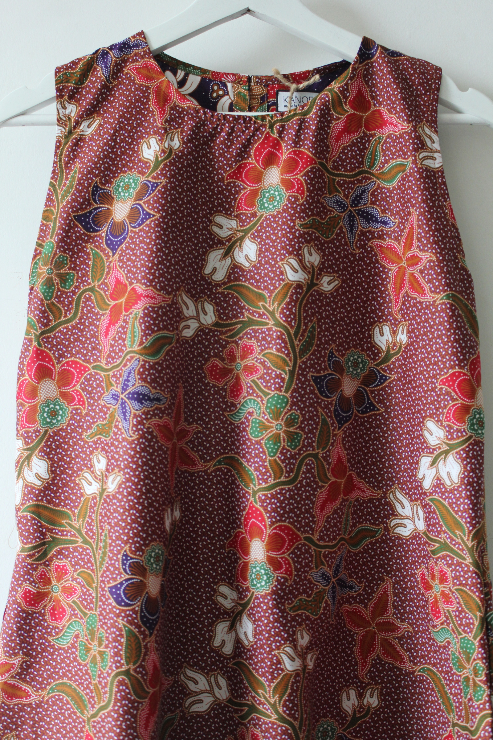 Batik Shift Dress (S) - Suzie
