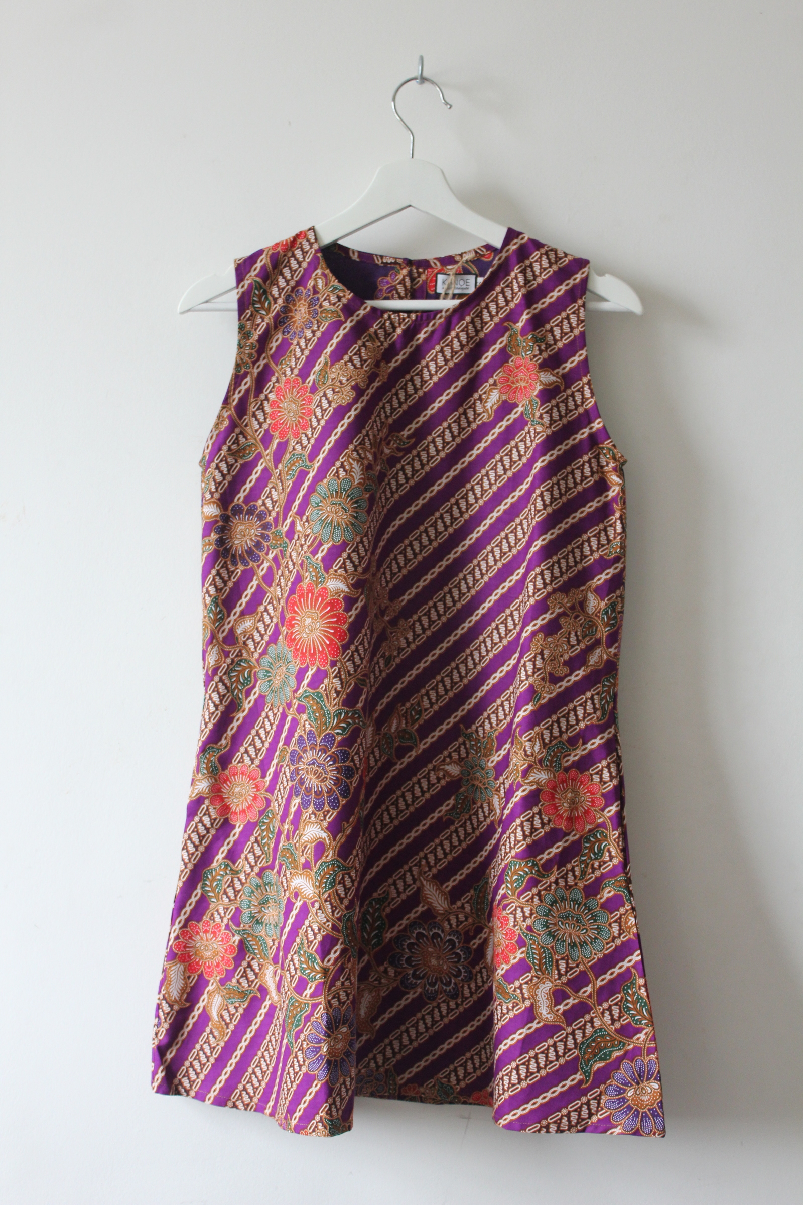 Batik Shift Dress (S) - Sze