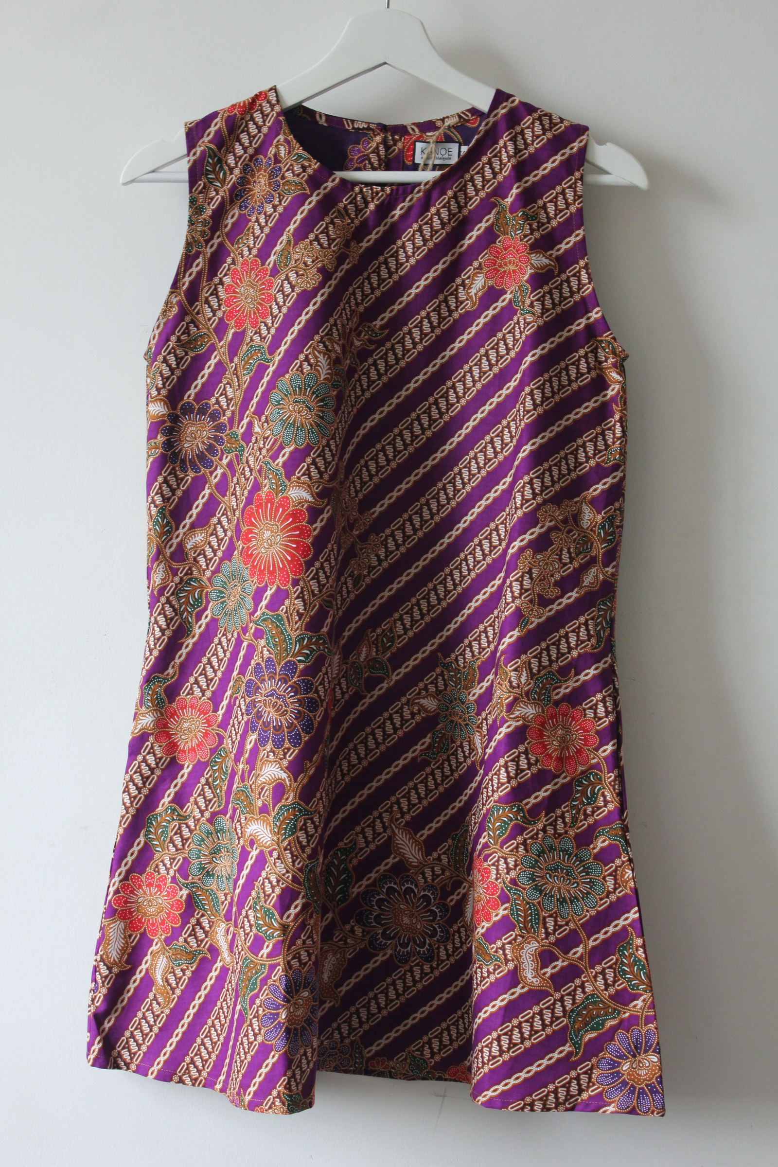 Batik Shift Dress (S) - Sze