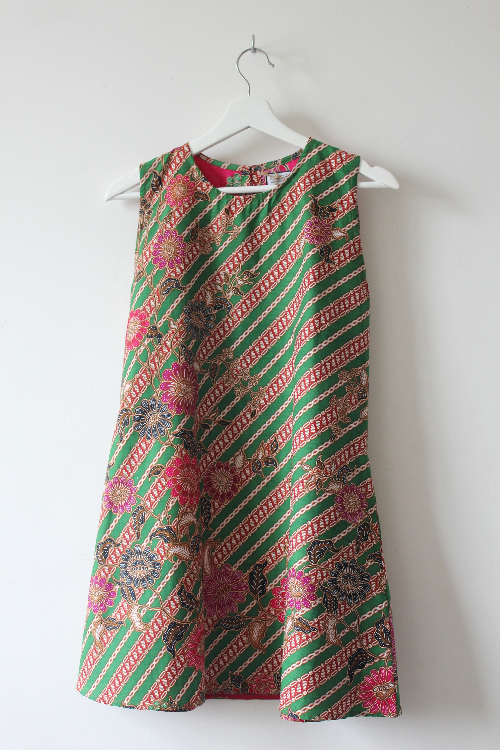 Batik Shift Dress (S) - Belinda
