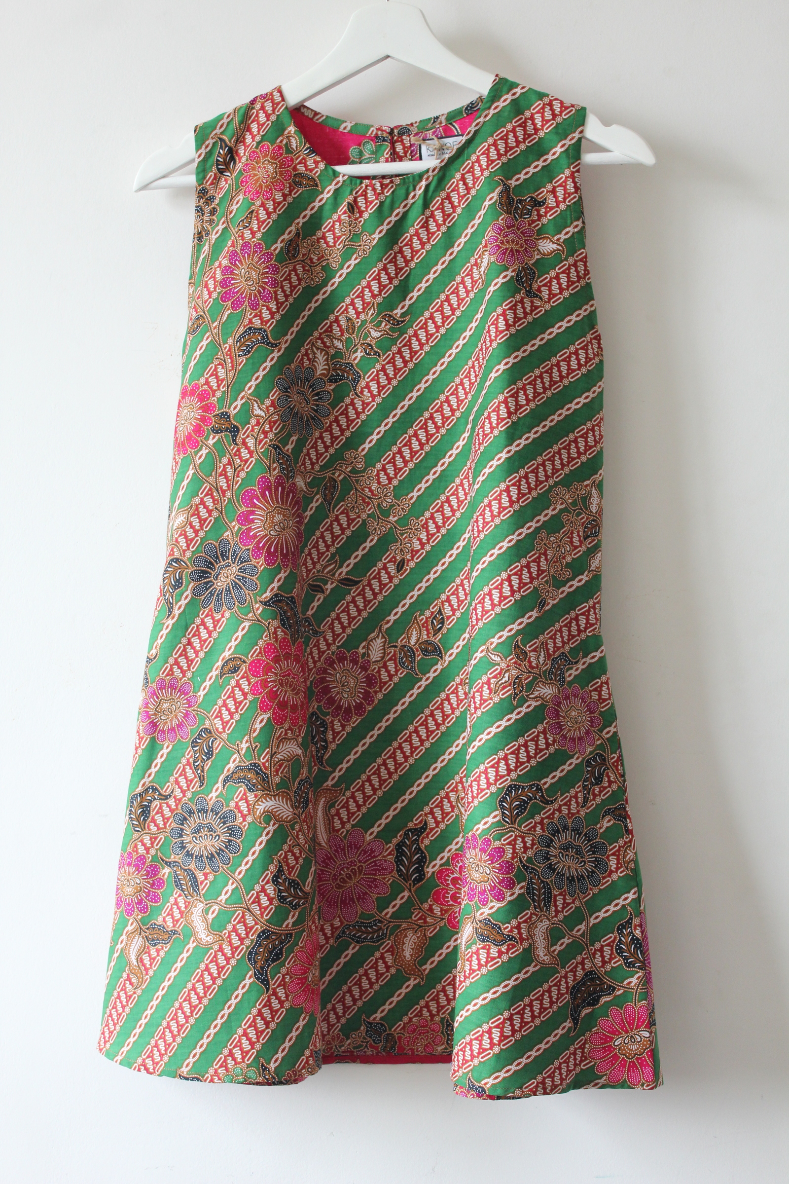 Batik Shift Dress (S) - Belinda
