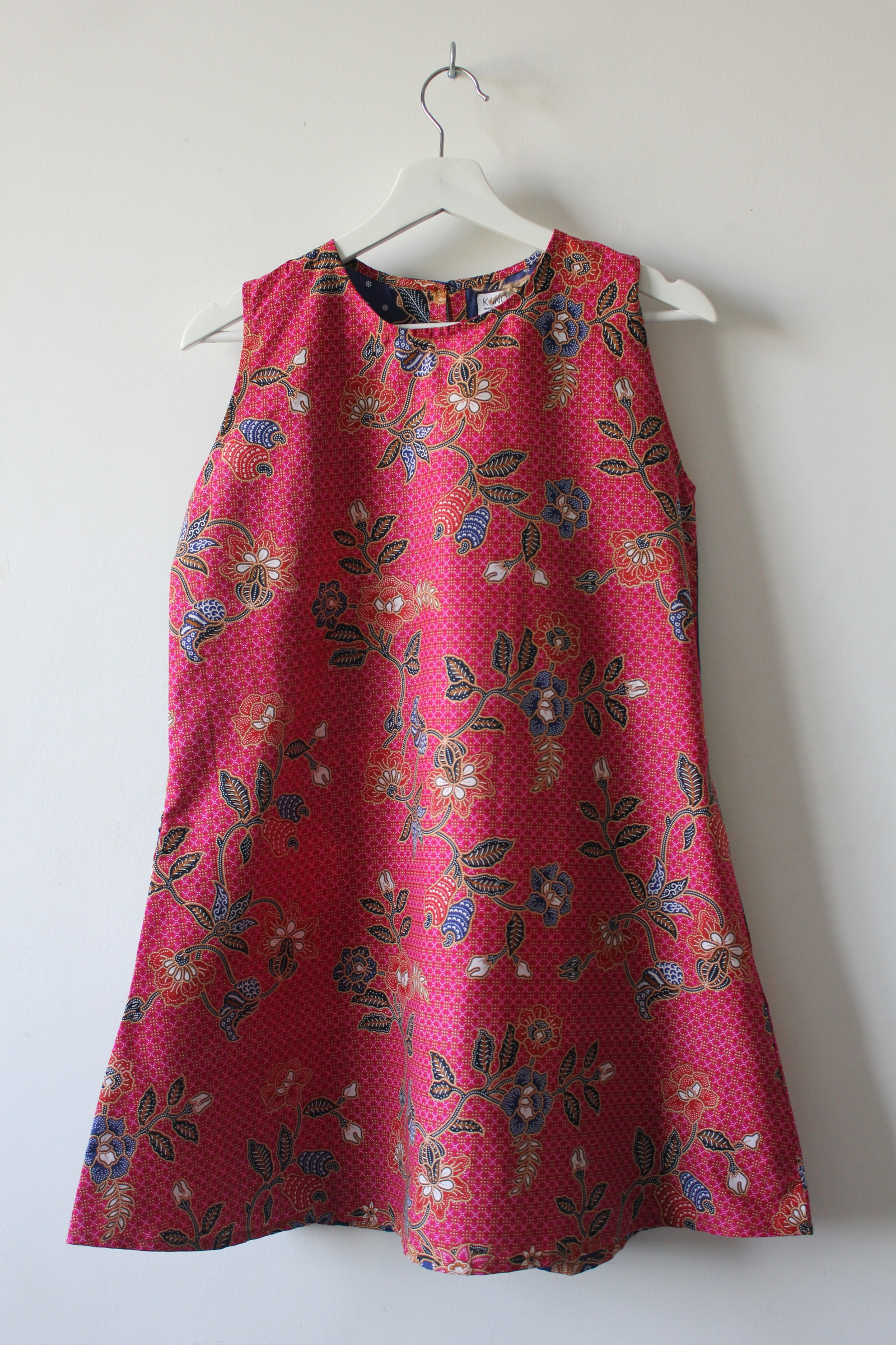 Batik Shift Dress (S) - Minnie