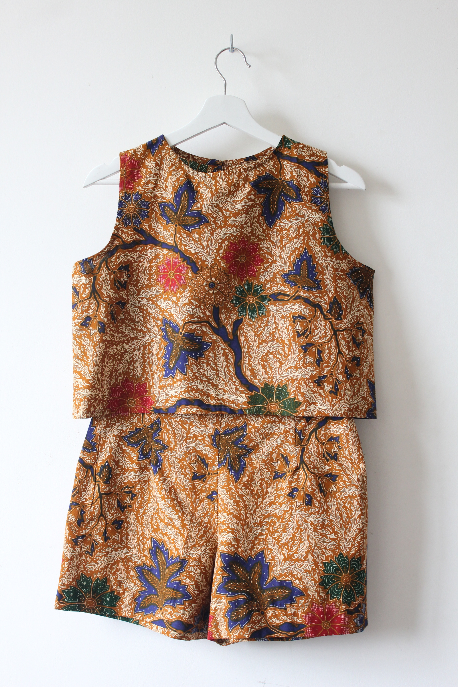 Matching Batik Set (M) - Hazel (Blue)
