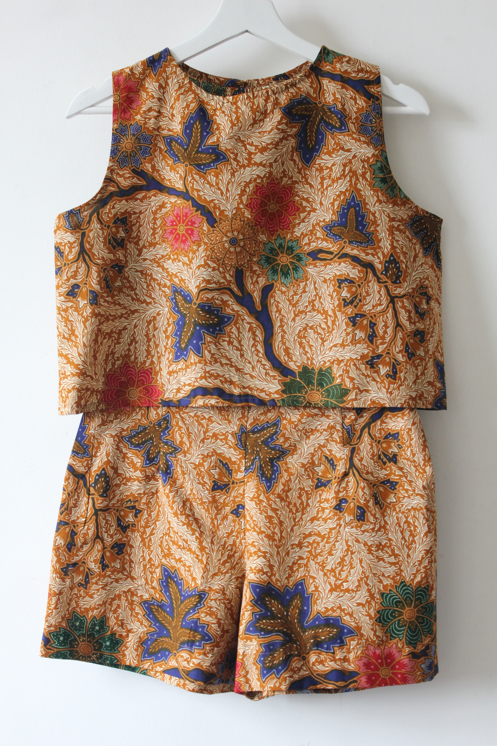 Matching Batik Set (M) - Hazel (Blue)