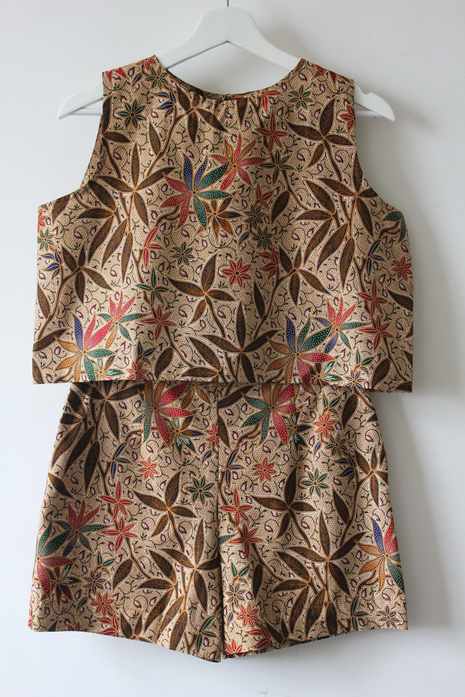 Matching Batik Set (M) - Lia (Black)