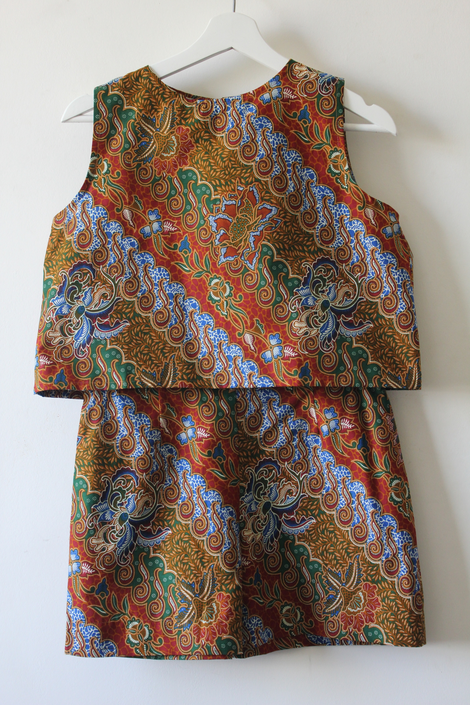 Matching Batik Set (M) - Theo ( Light Blue )