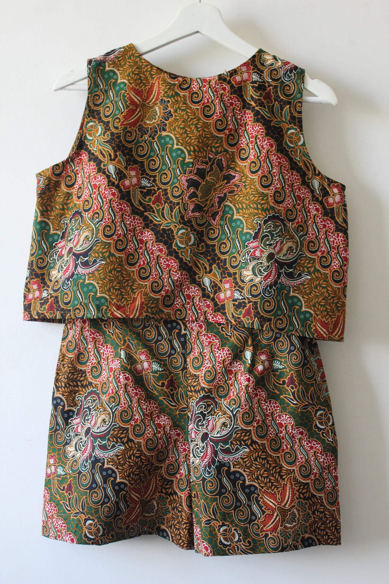 Matching Batik Set (M) - Theo (Black)