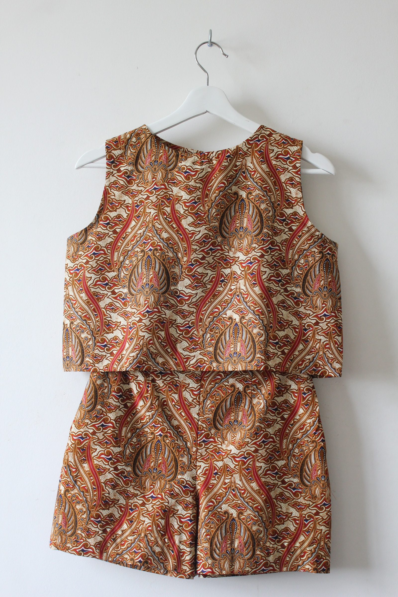 Matching Batik Set (S) - Nihon Clouds (Blue)