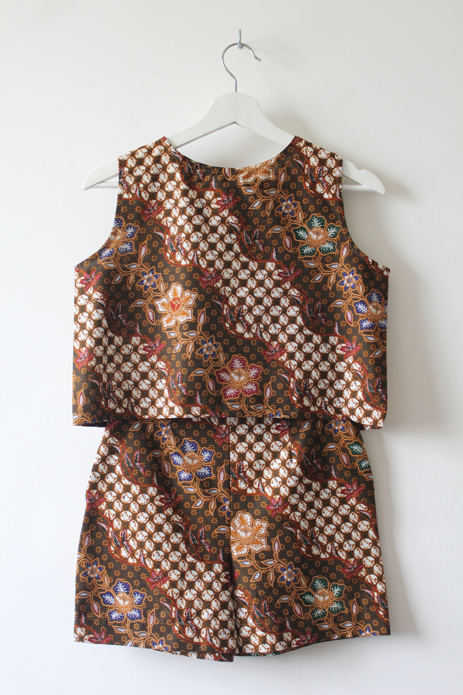 Matching Batik Set (S) - Black Pepper
