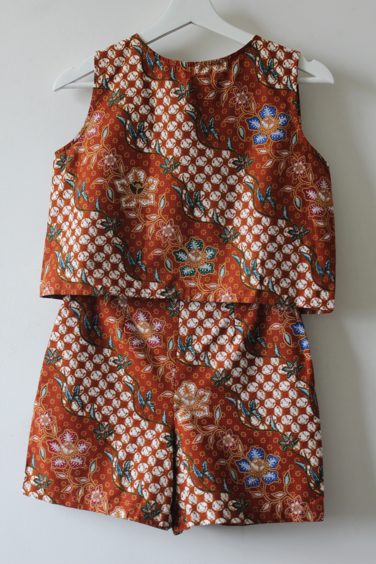 Matching Batik Set (S) - Saffron