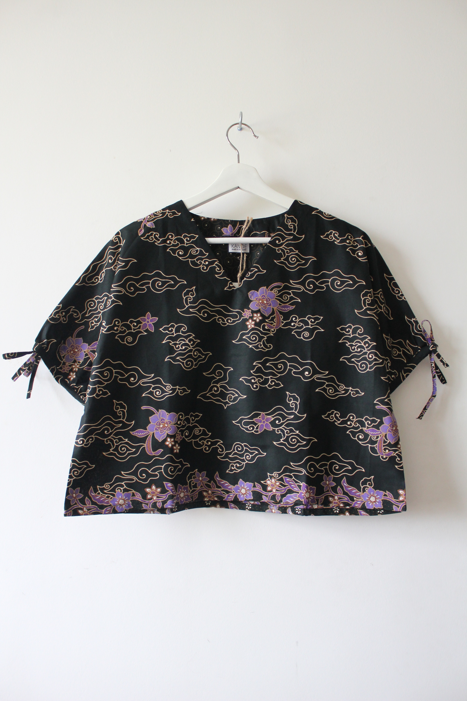 Avery Dae Batik Top - Yun (Purple)