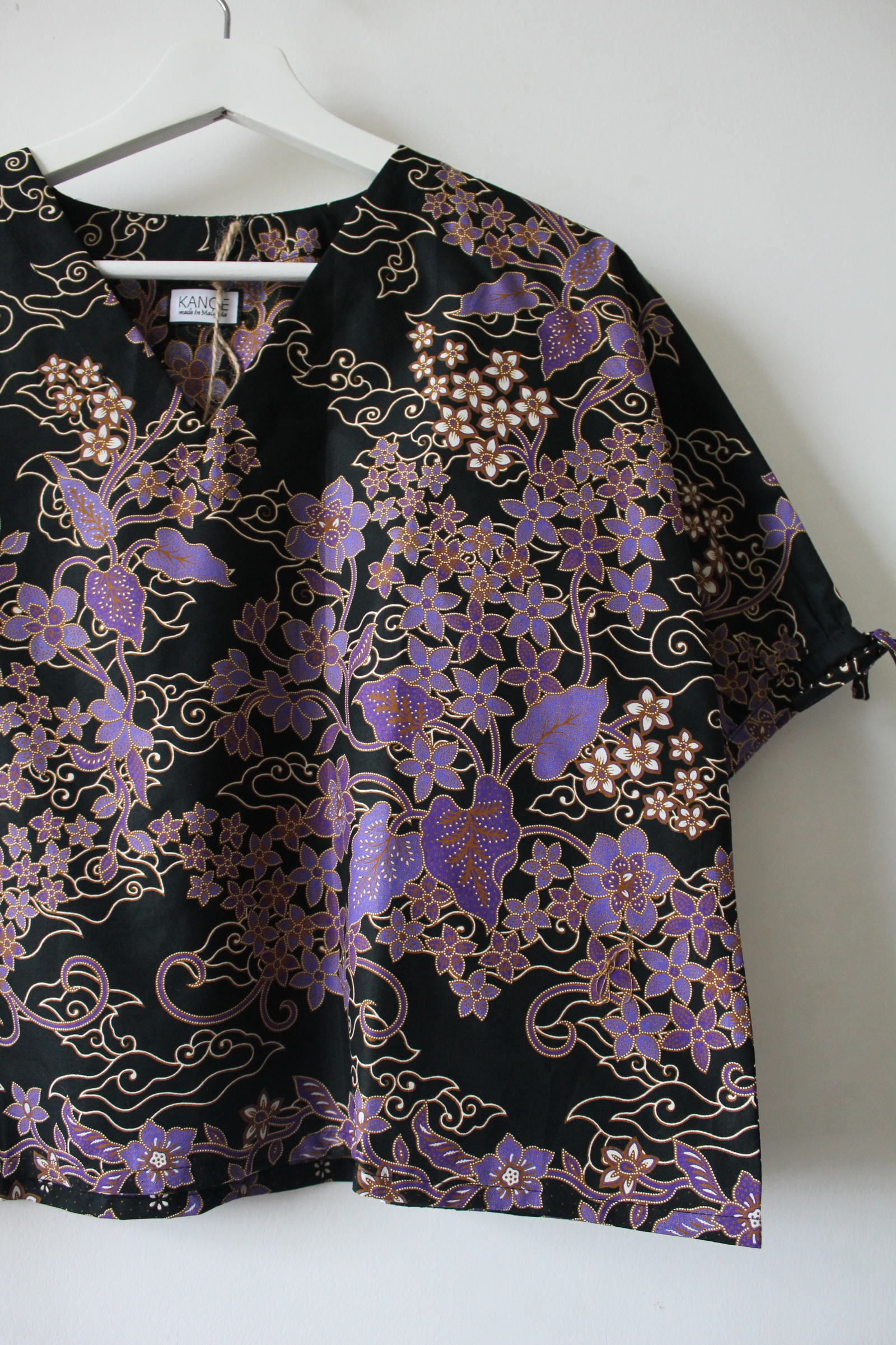 Avery Dae Batik Top - Secret Garden (Purple)