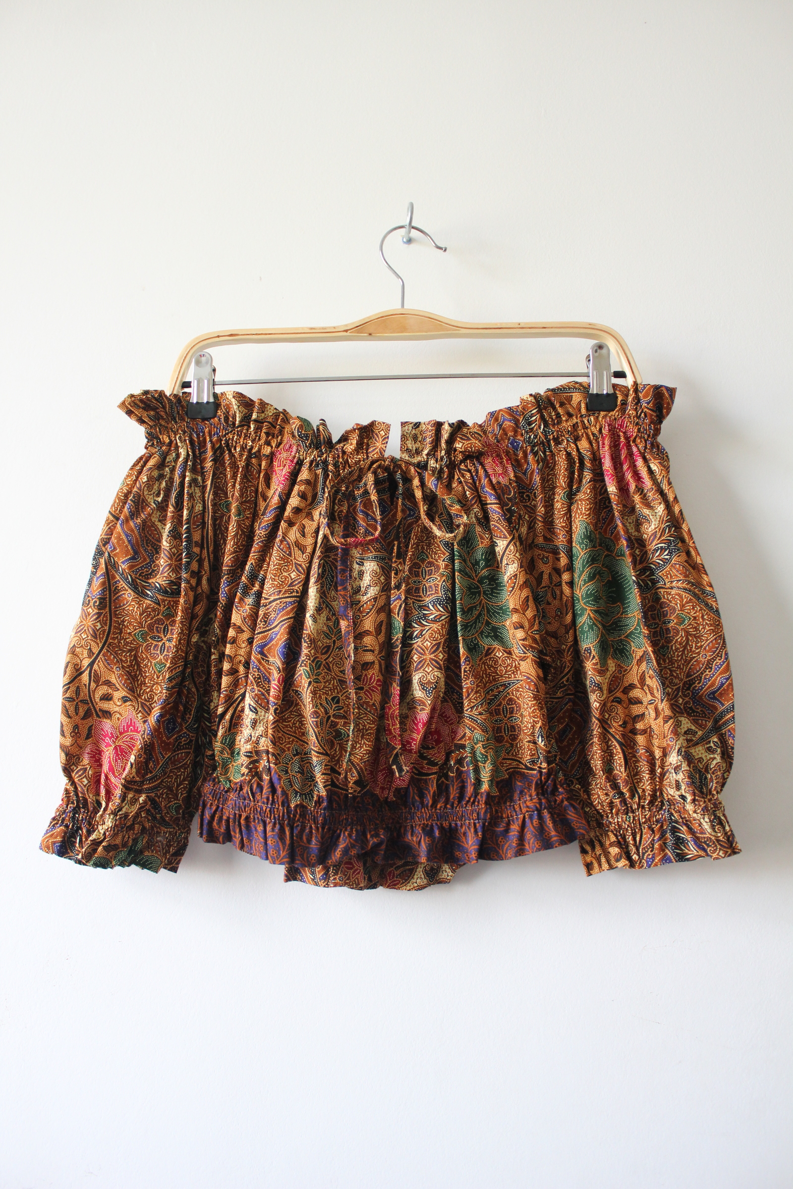Cropped Batik Blouse - Kate