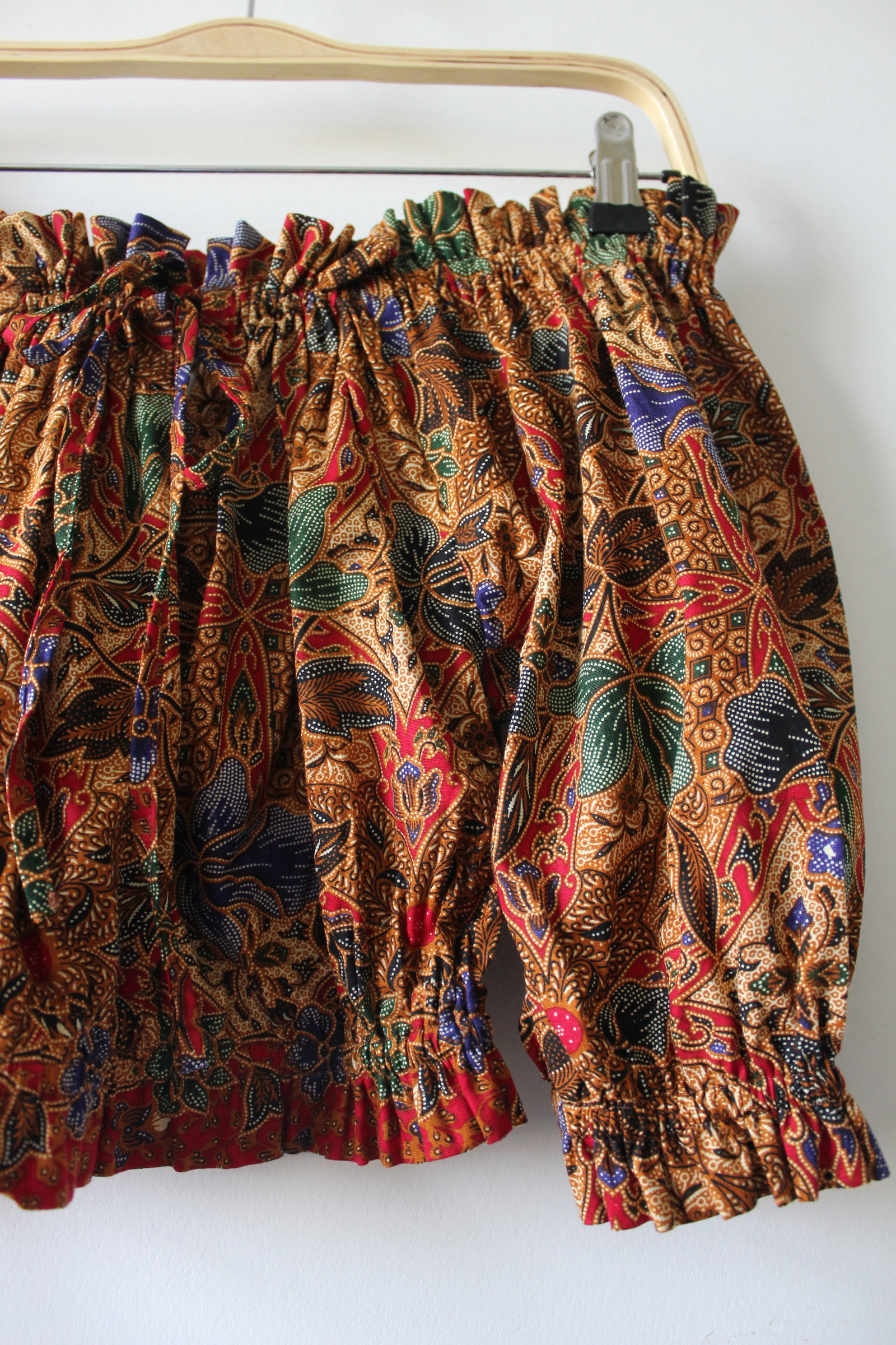 Cropped Batik Blouse - Kalani