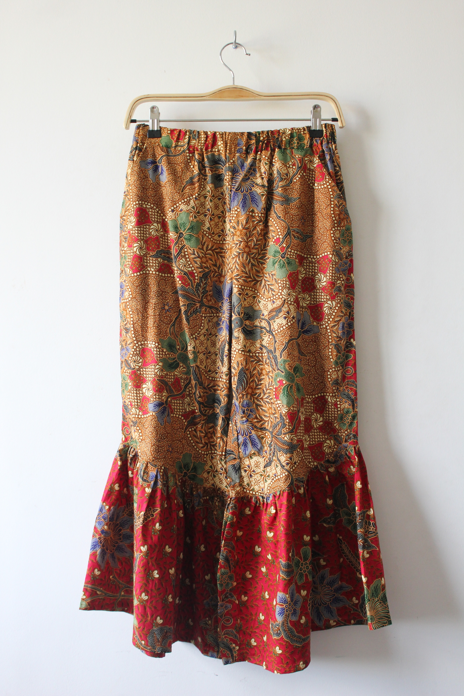 Batik Frou Pants -  Bijirin (Red)