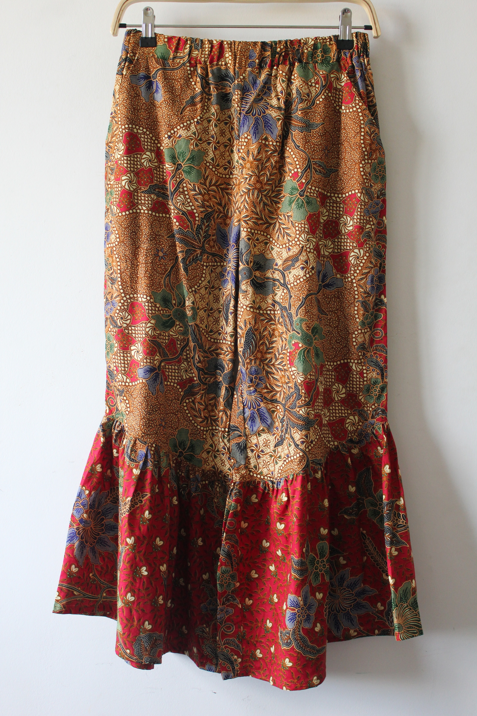 Batik Frou Pants -  Bijirin (Red)