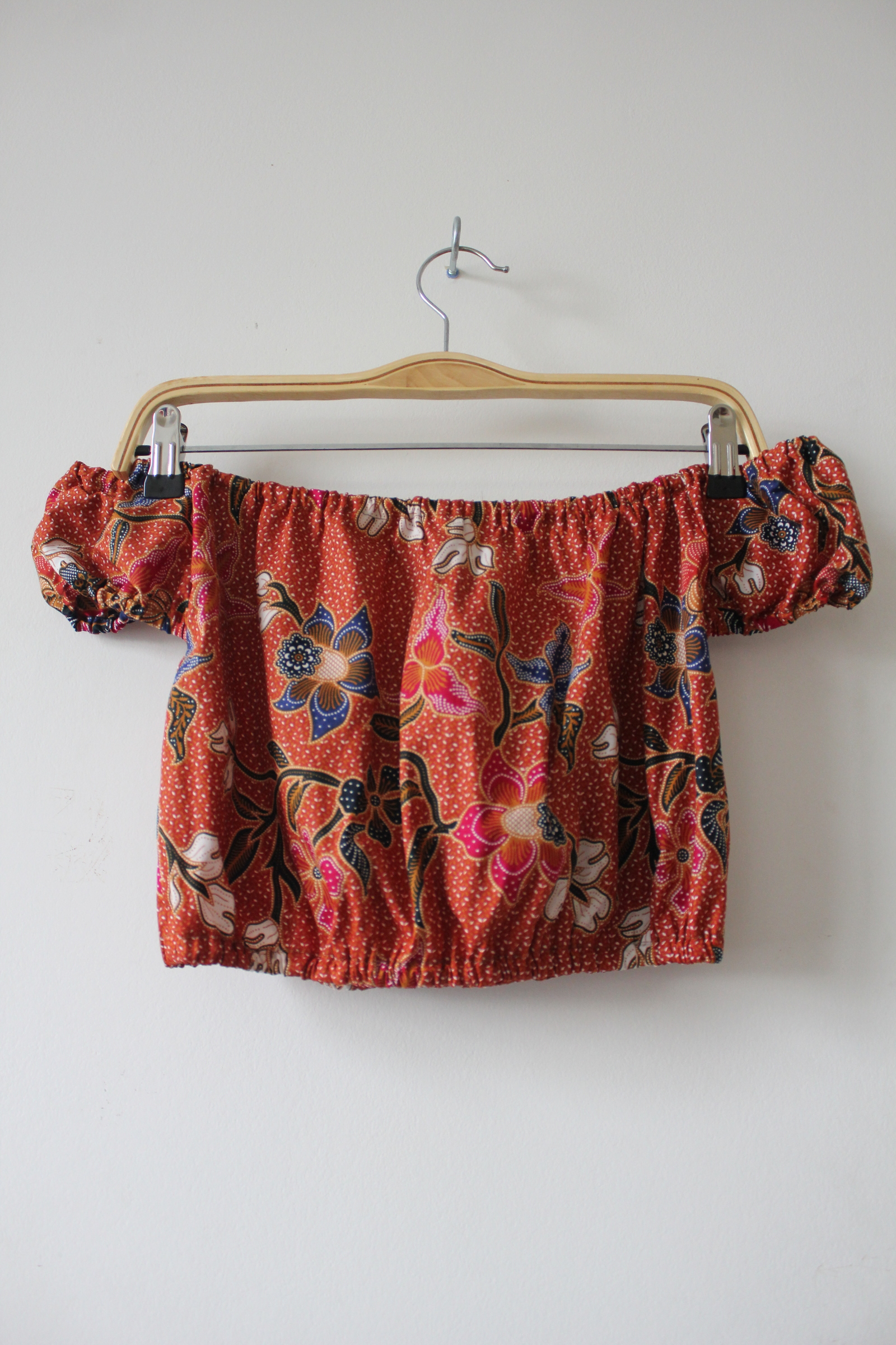 Lil Millie Cropped Top - Orange Pop