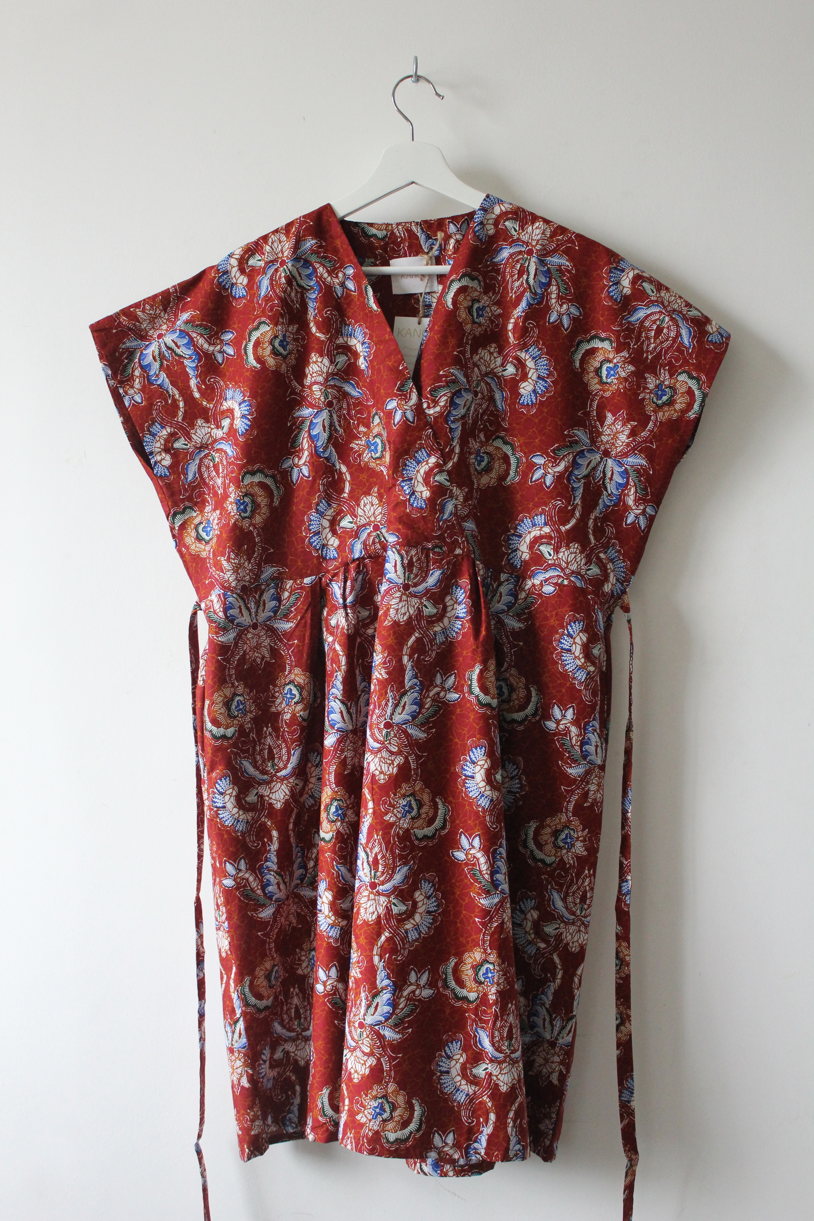 Kimono wrap dress - Ruby