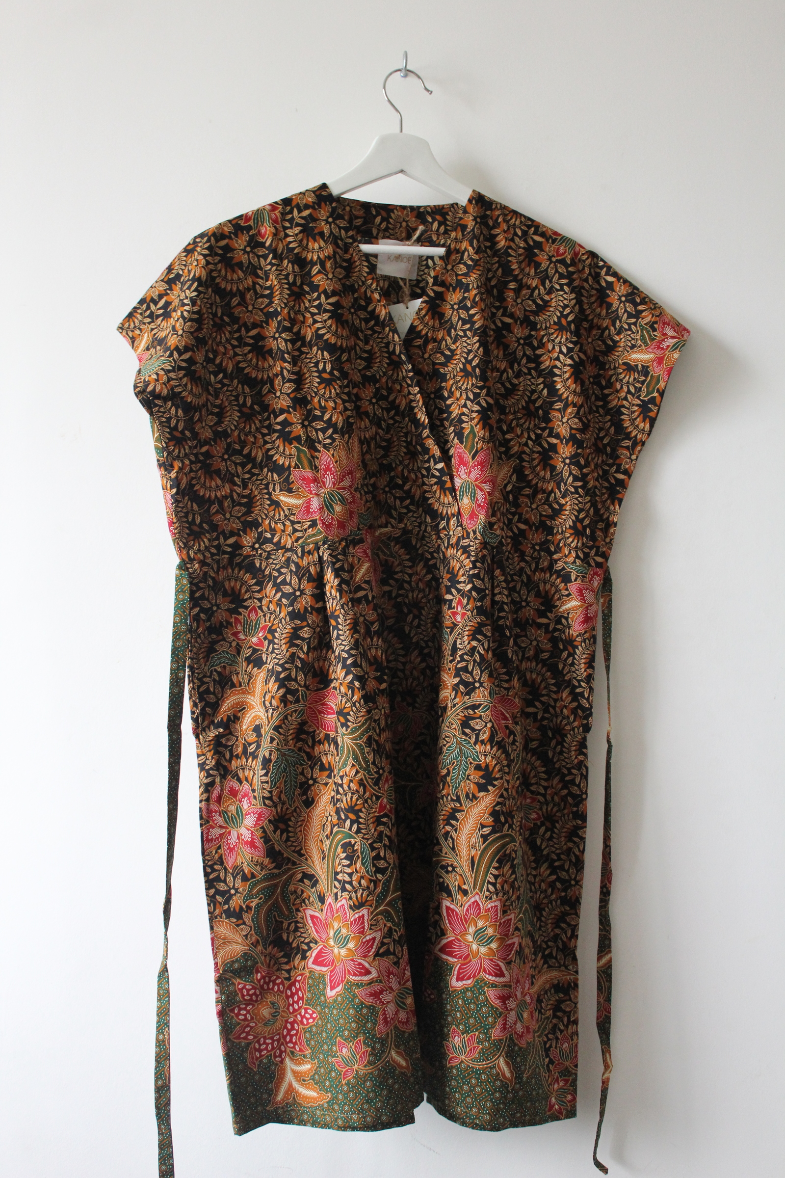 Kimono wrap dress - Malam ( Black )