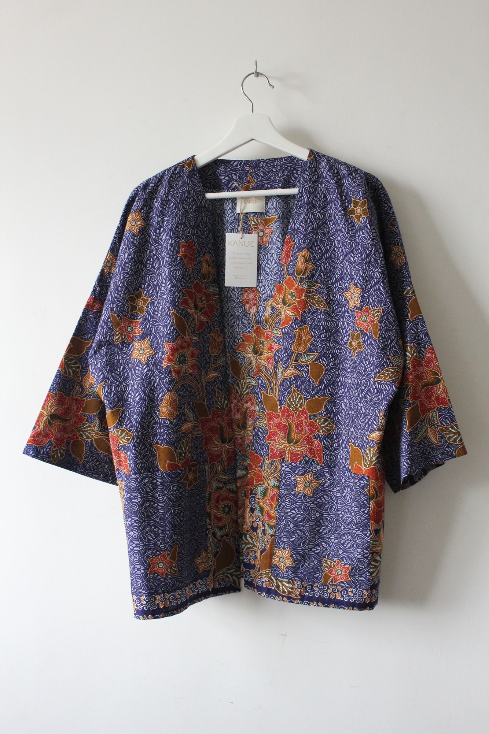 Batik Kimono Basic - Marine