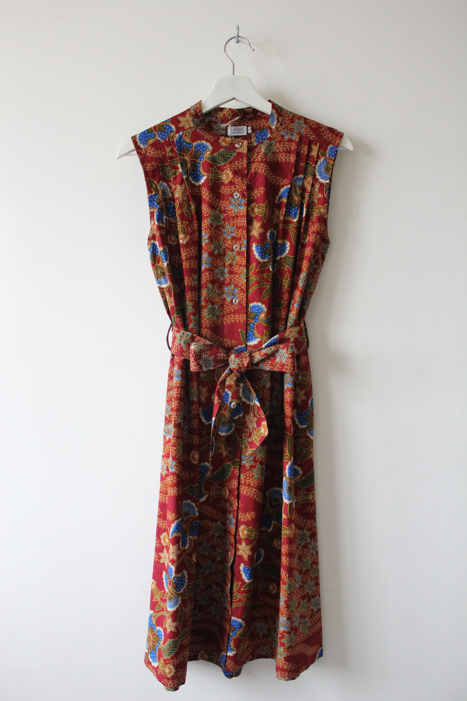 Button Down Dress (L) - Havana