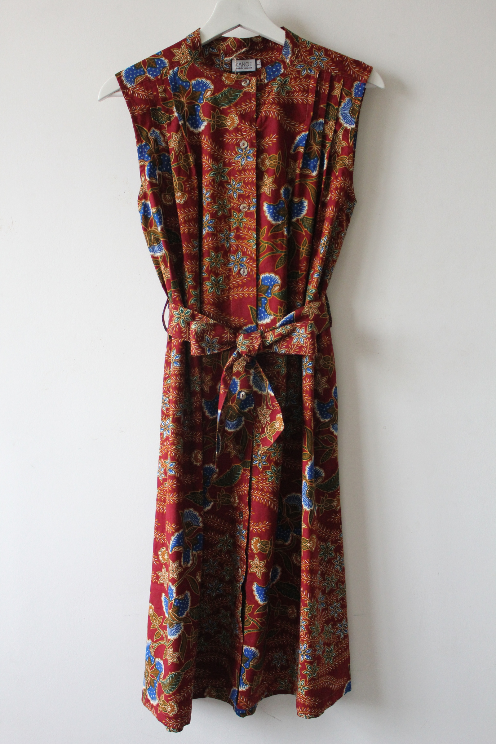 Button Down Dress (L) - Havana