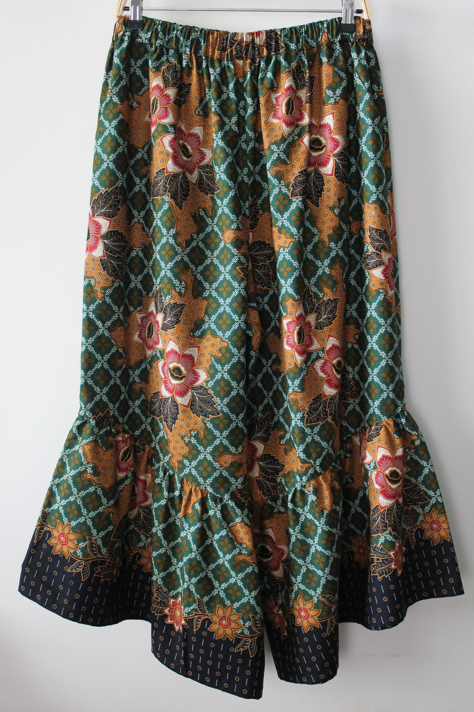 BIG GIRL Batik Frou Pants - Pandan
