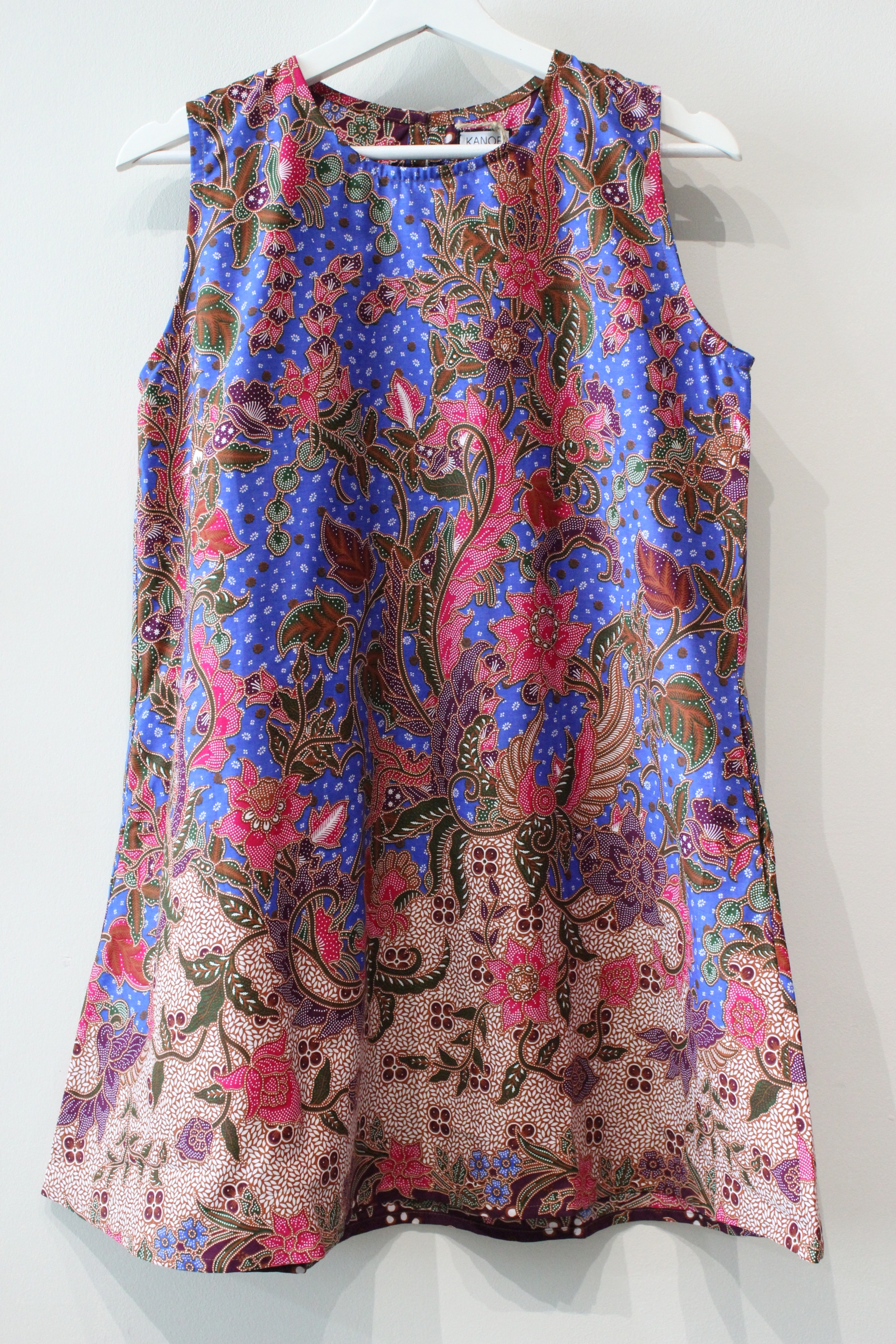 Batik Shift Dress (M) - Shayla