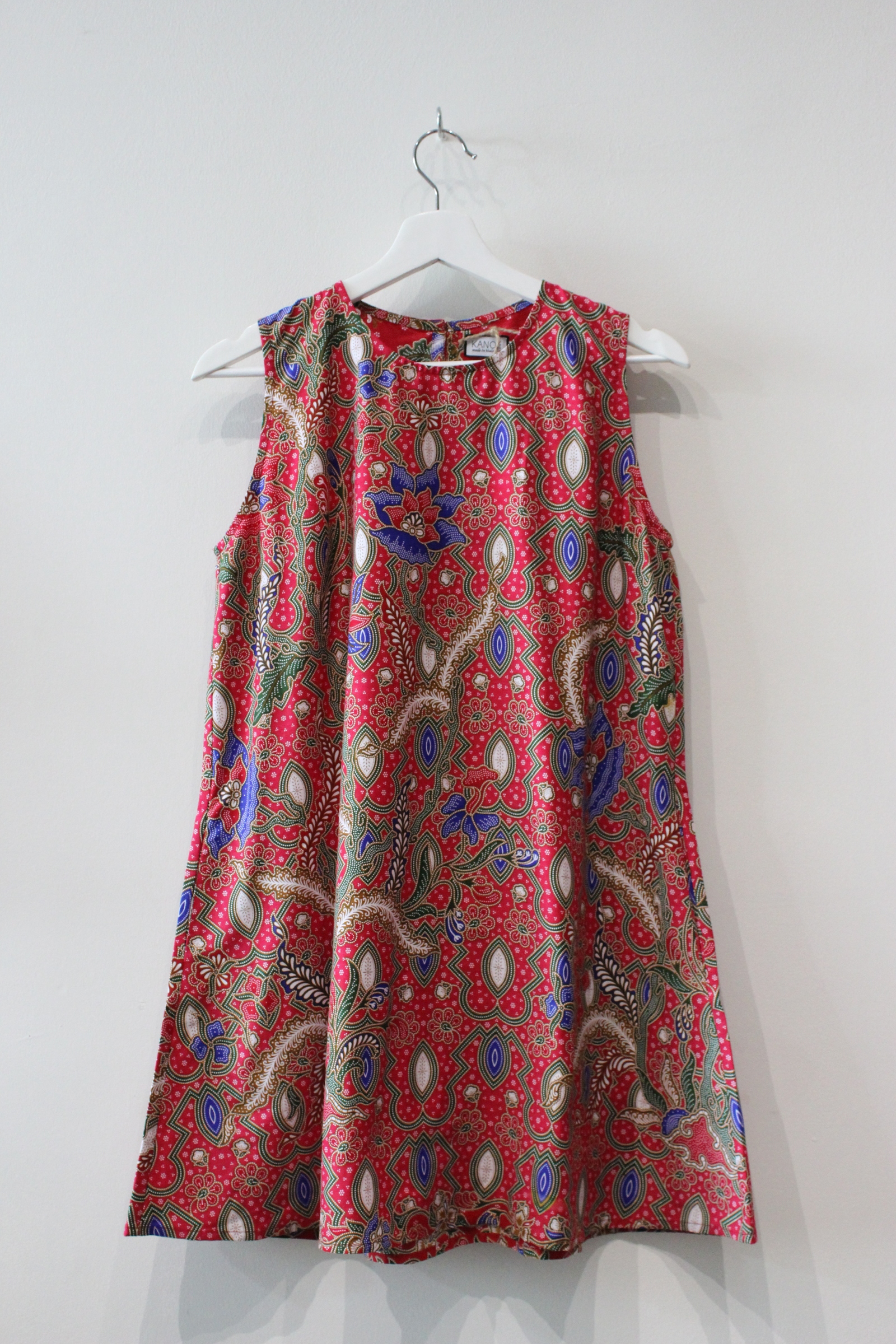 Batik Shift Dress (M) - Li