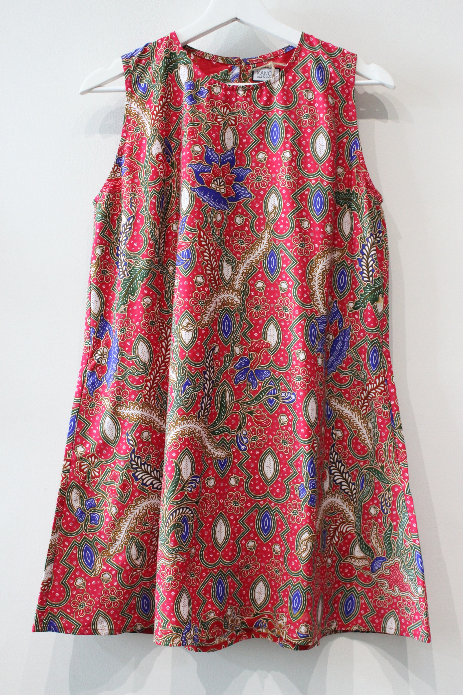 Batik Shift Dress (M) - Li