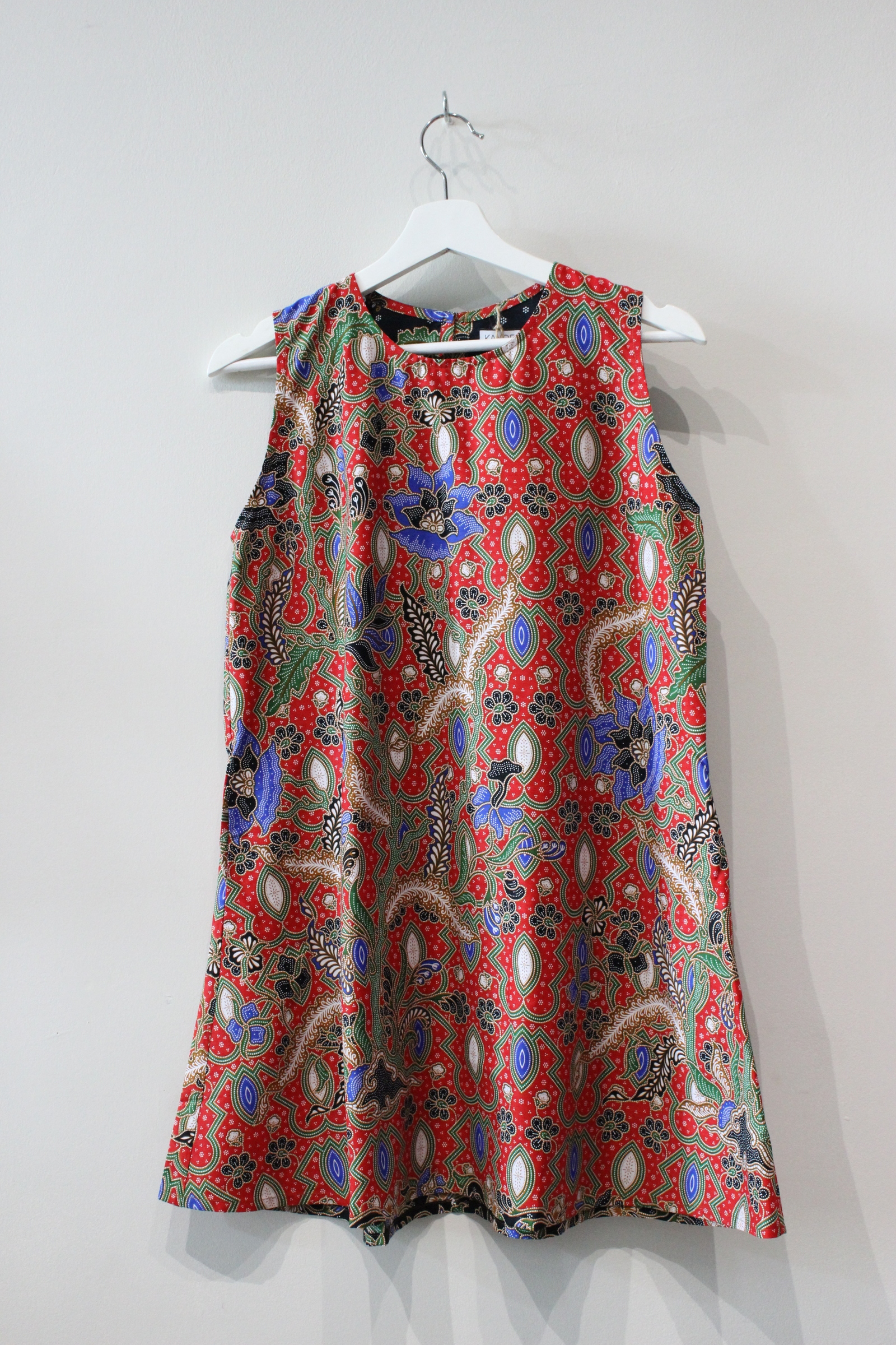 Batik Shift Dress (M) - Annie