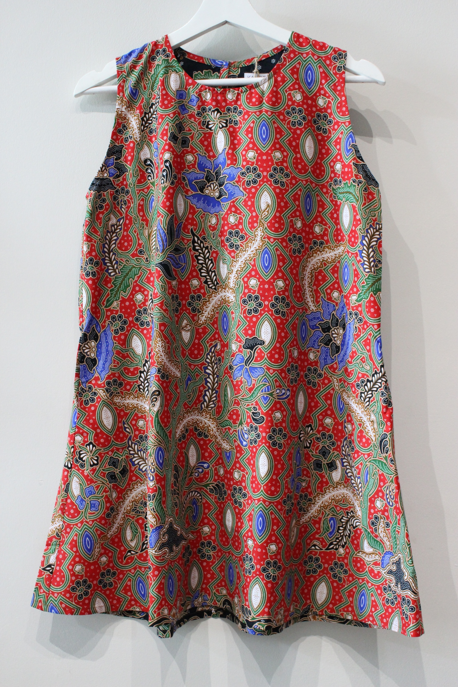 Batik Shift Dress (M) - Annie