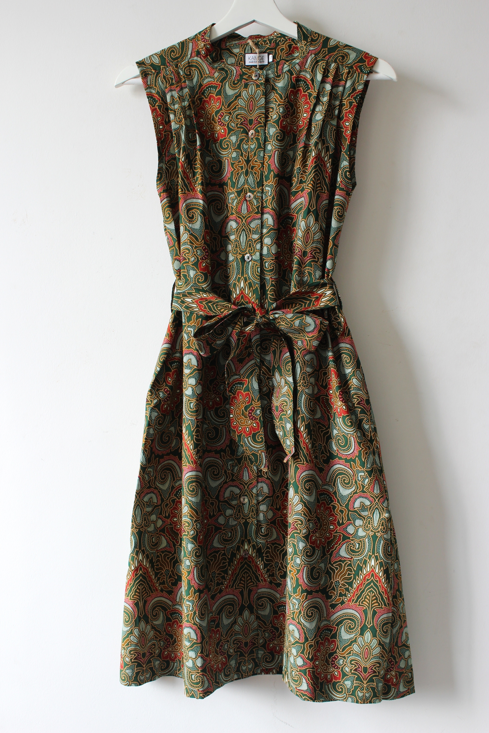 Button Down Dress (M) - Bel