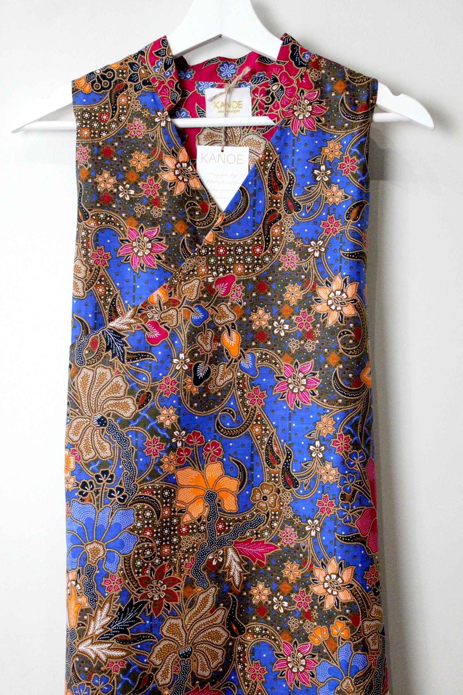 Batik Qi Pao - Gong (S-M)