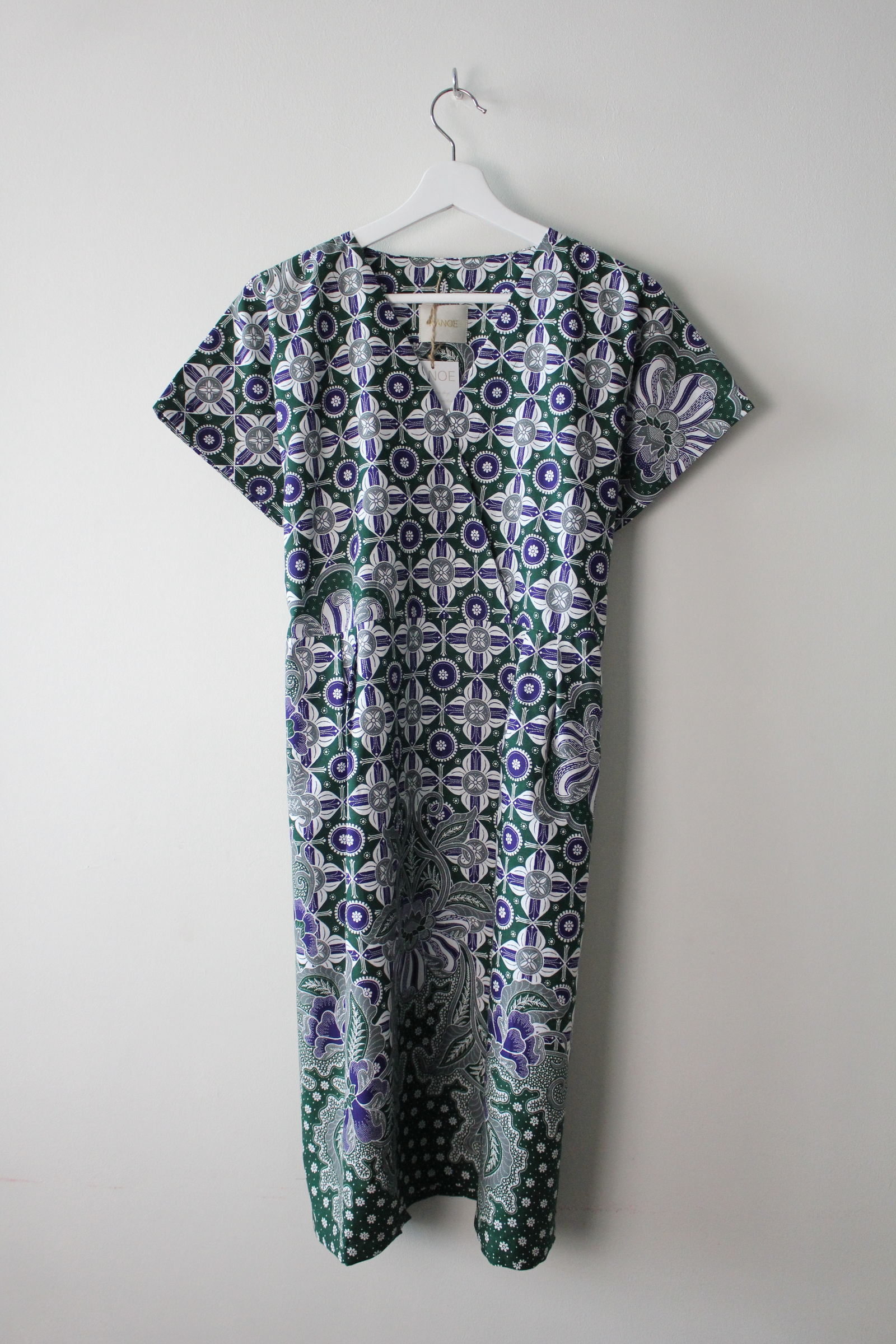 Kimono wrap dress - Deleon ( Green )