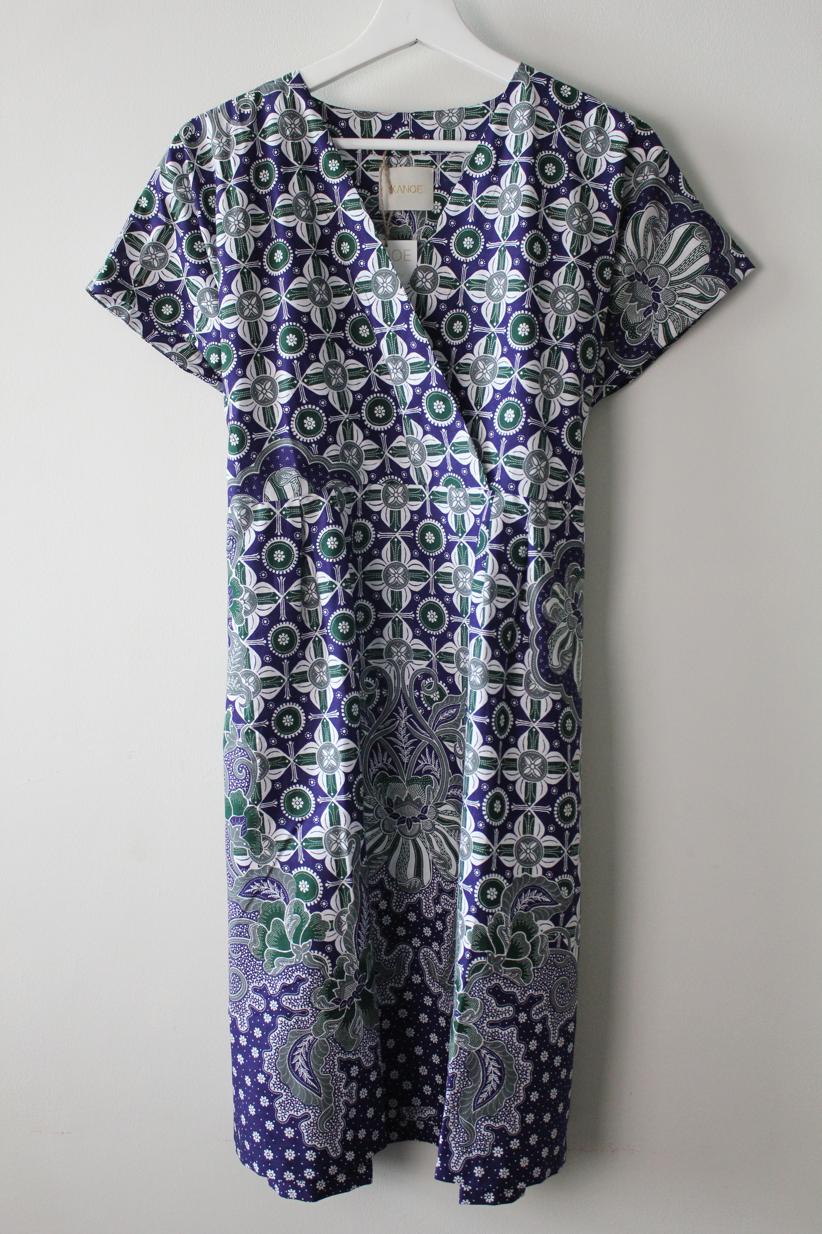 Kimono wrap dress - Deleon ( Blue )