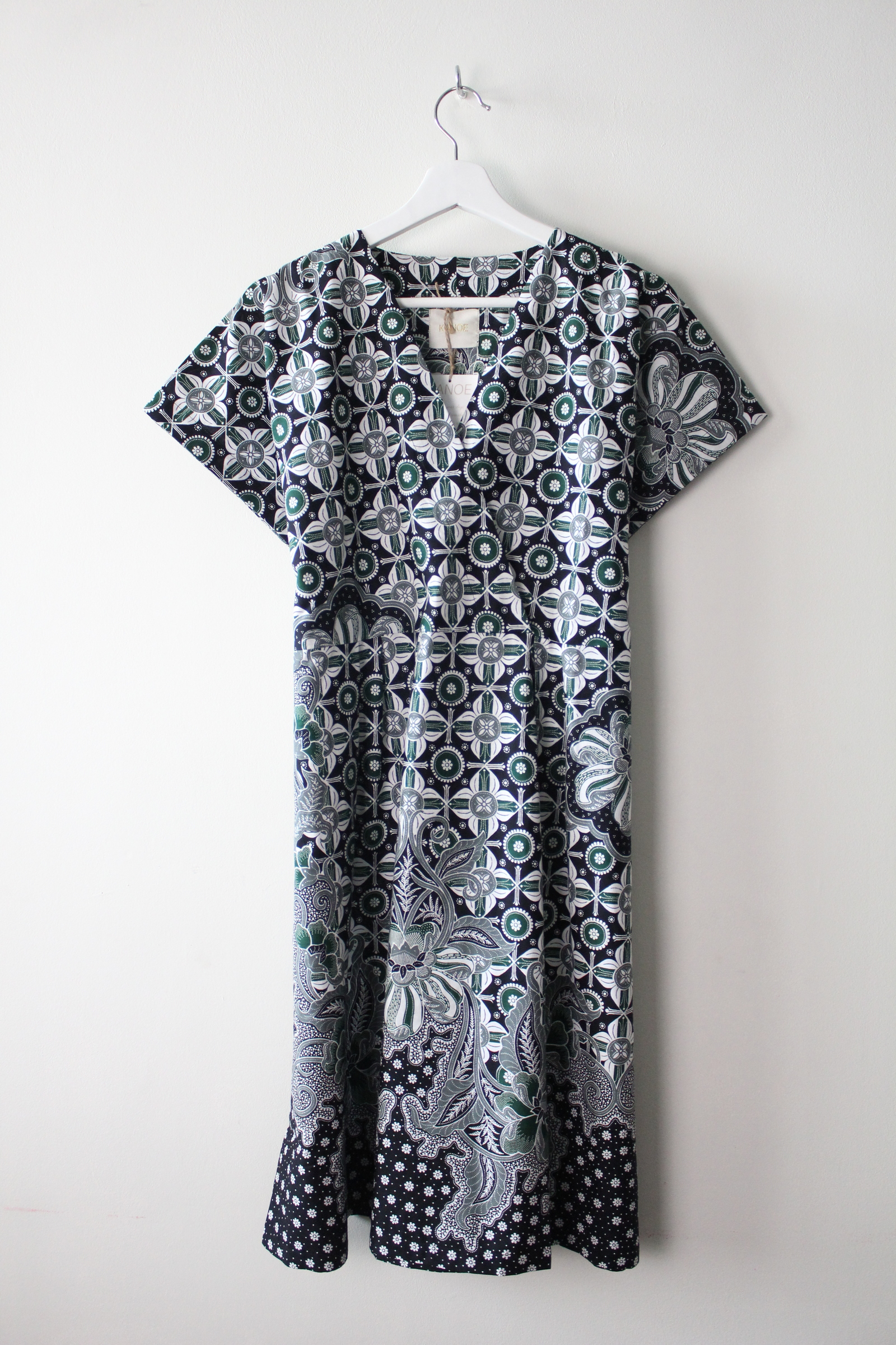 Kimono wrap dress - Deleon ( Black )