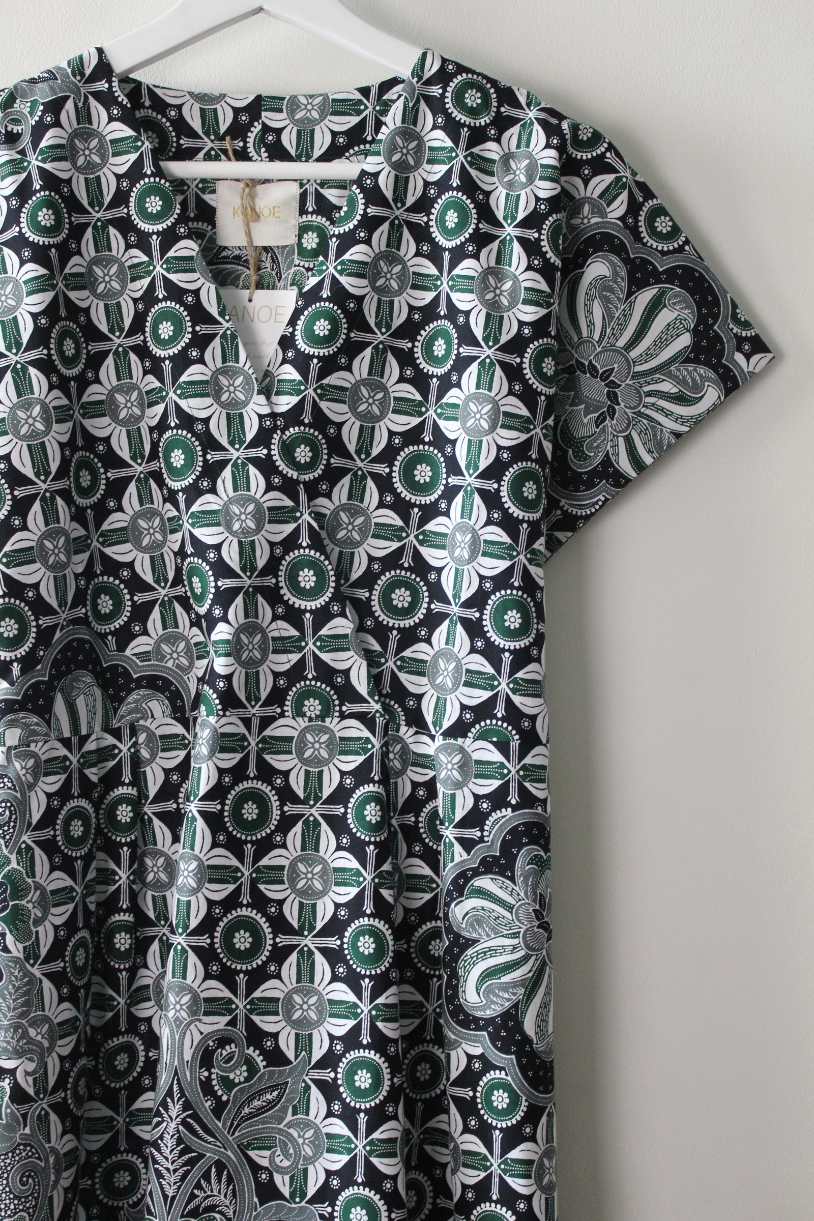 Kimono wrap dress - Deleon ( Black )